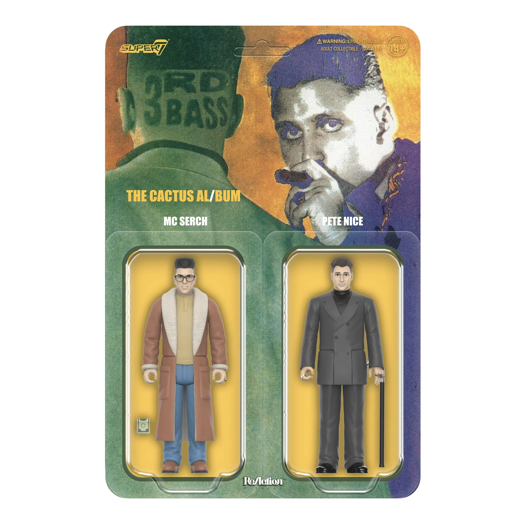 3rd Bass ReAction Figures - 3rd Bass (2 Pack)