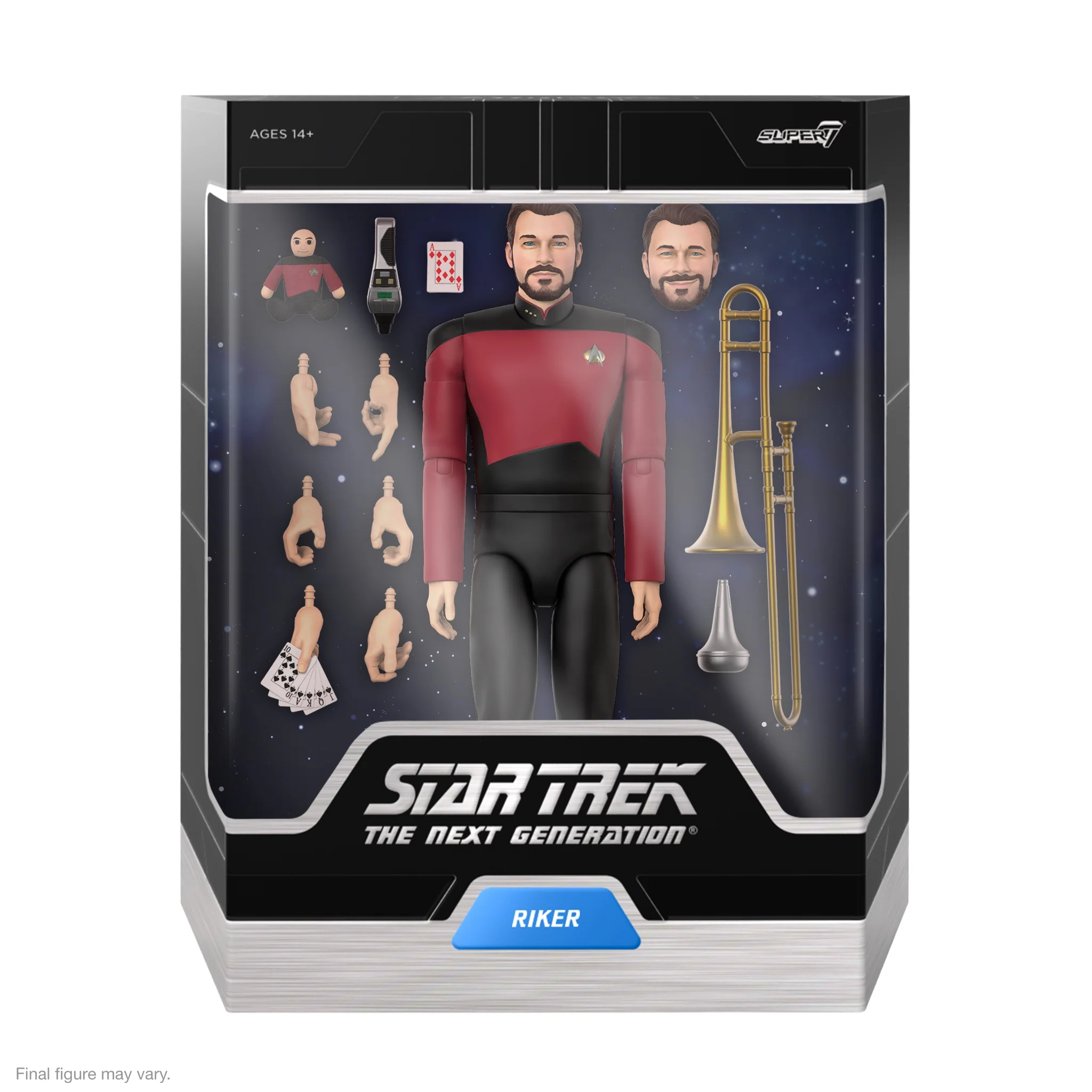 Star Trek: The Next Generation ULTIMATES! W1 - Riker 4 Star Trek: The Next Generation ULTIMATES! W1 - Riker