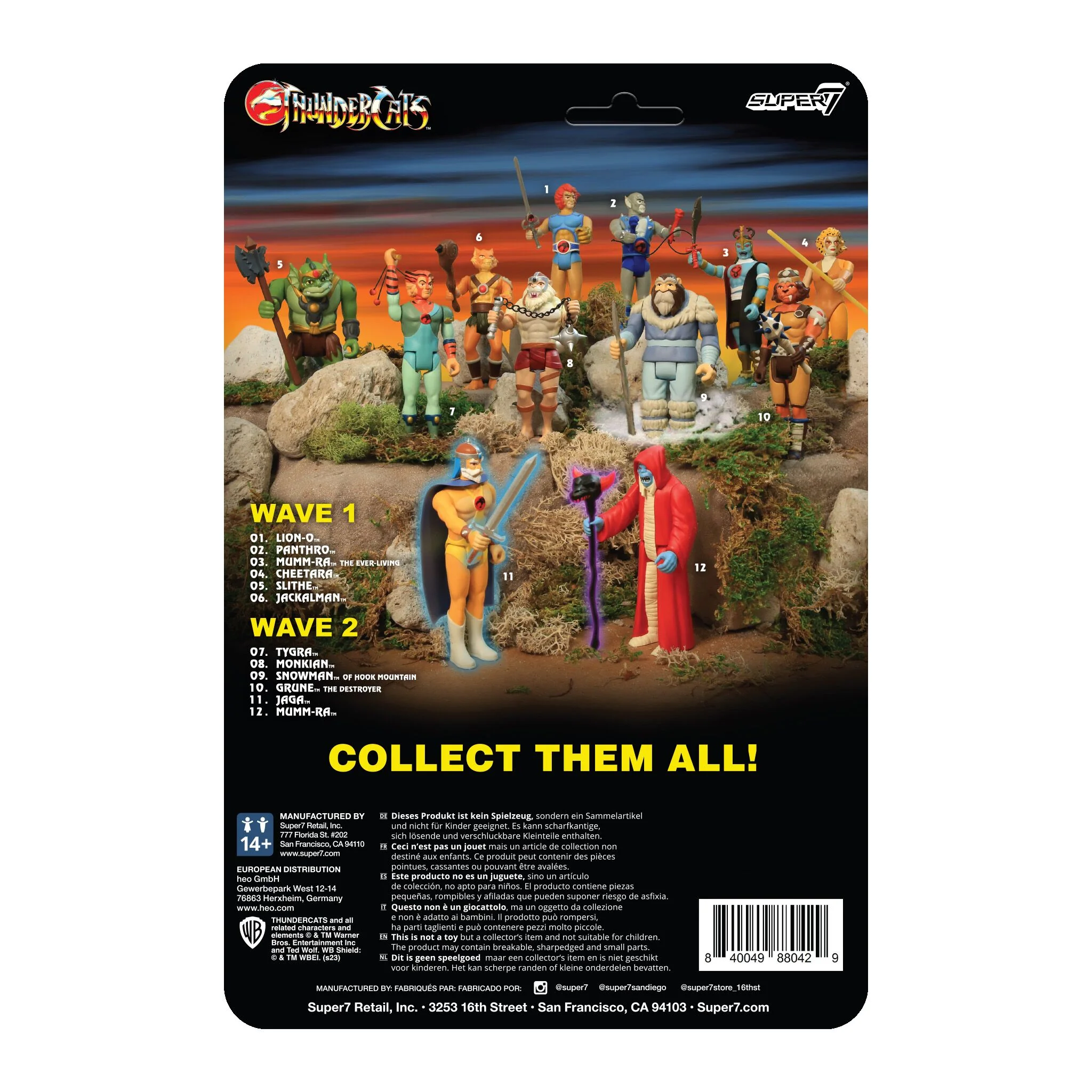 ThunderCats ReAction Wave 5 - Ghost Jaga 5 ThunderCats ReAction Wave 5 - Ghost Jaga