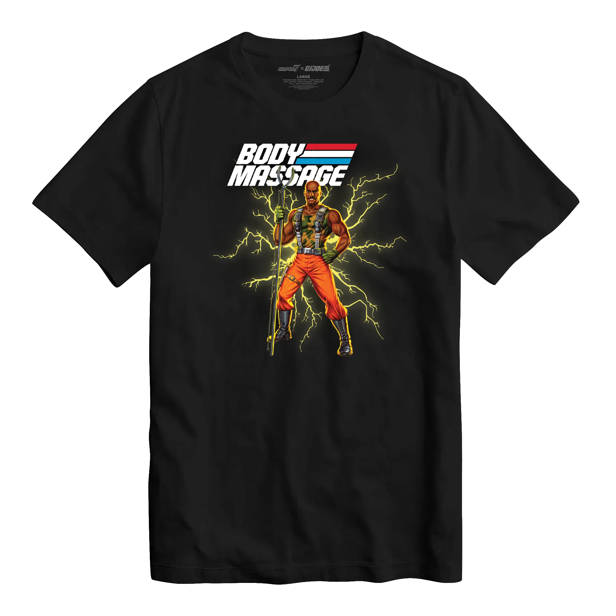 G.I. Joe T-Shirt - Body Massage PSA
