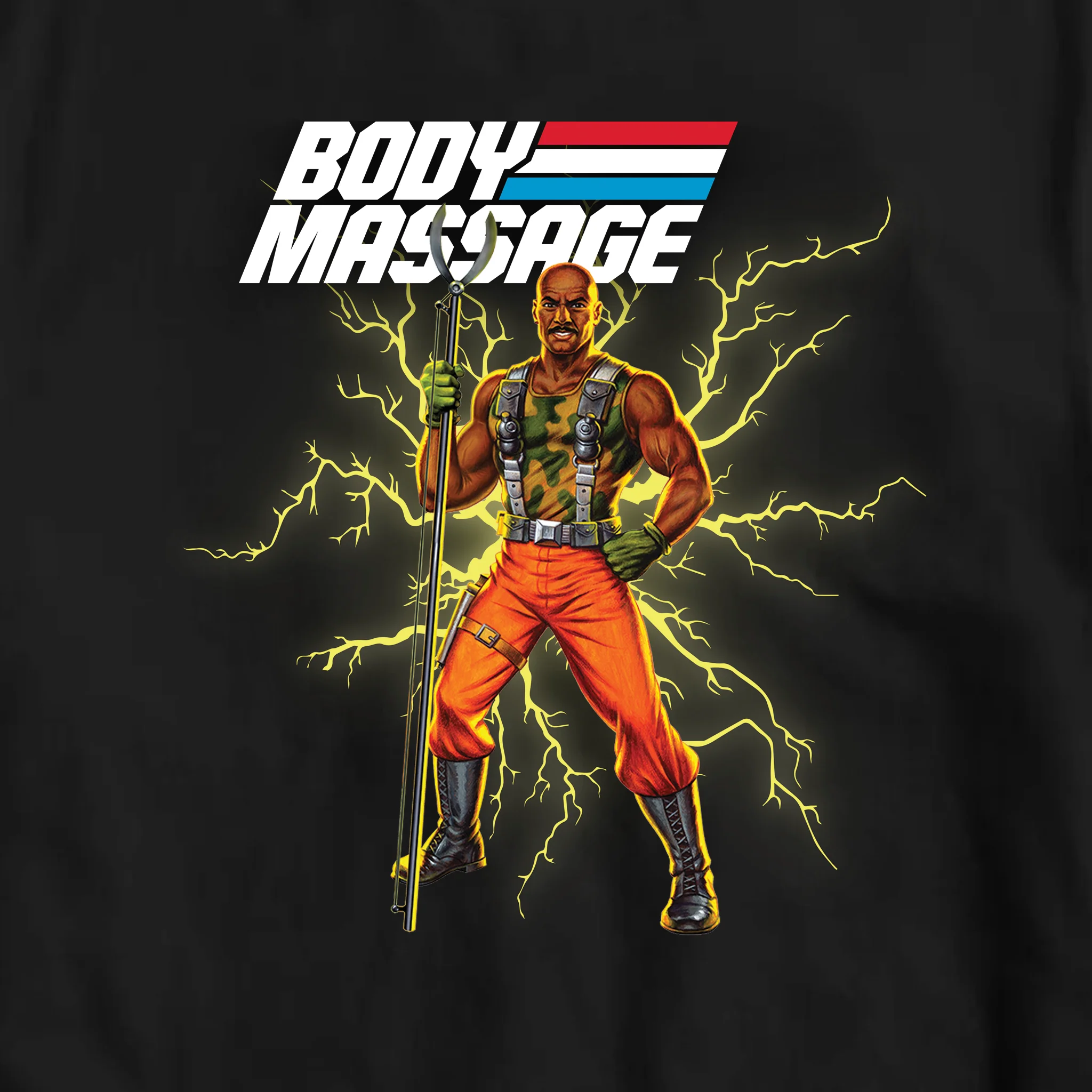 G.I. Joe T-Shirt - Body Massage PSA 4 G.I. Joe T-Shirt - Body Massage PSA