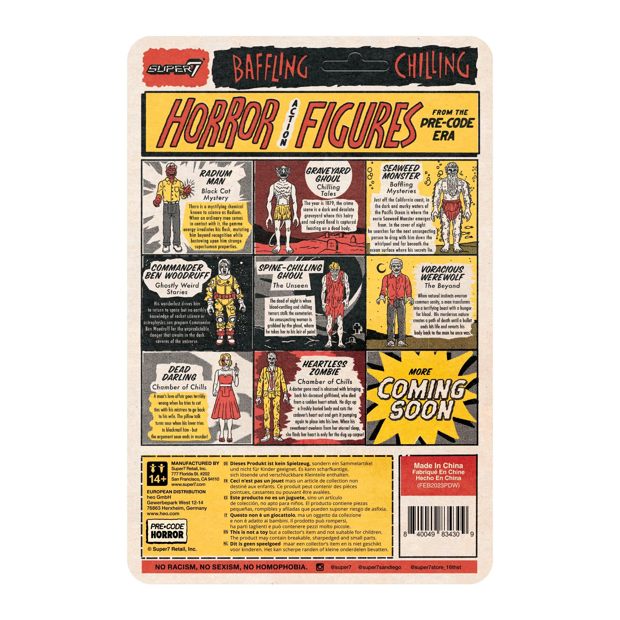 Pre-Code Horror ReAction Figures Wave 02 - Unseen 9 - Spine-Chilling Ghoul 5 Pre-Code Horror ReAction Figures Wave 02 - Unseen 9 - Spine-Chilling Ghoul