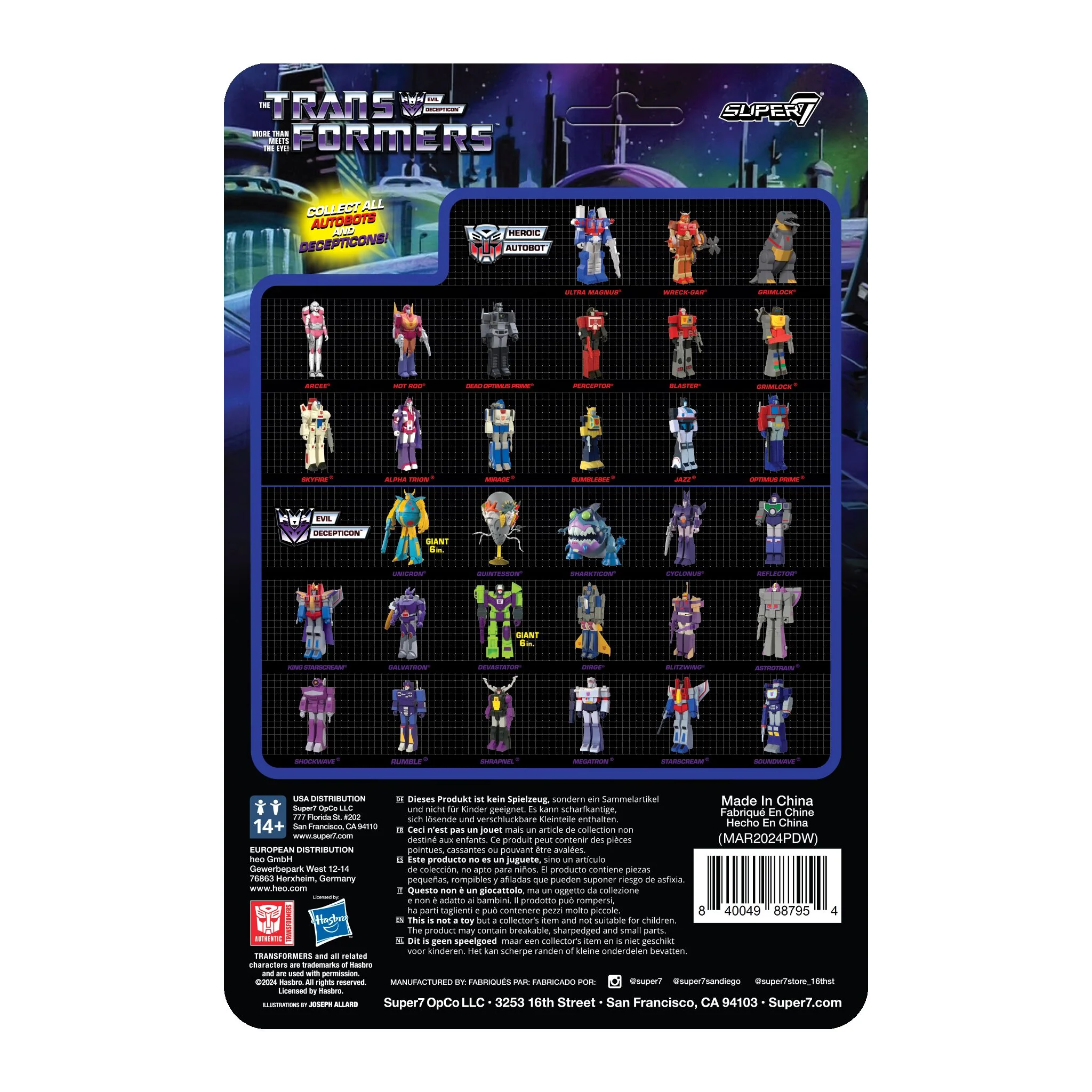 Transformers ReAction Figures Wave 08 - Rumble (Red) 4 Transformers ReAction Figures Wave 08 - Rumble (Red)