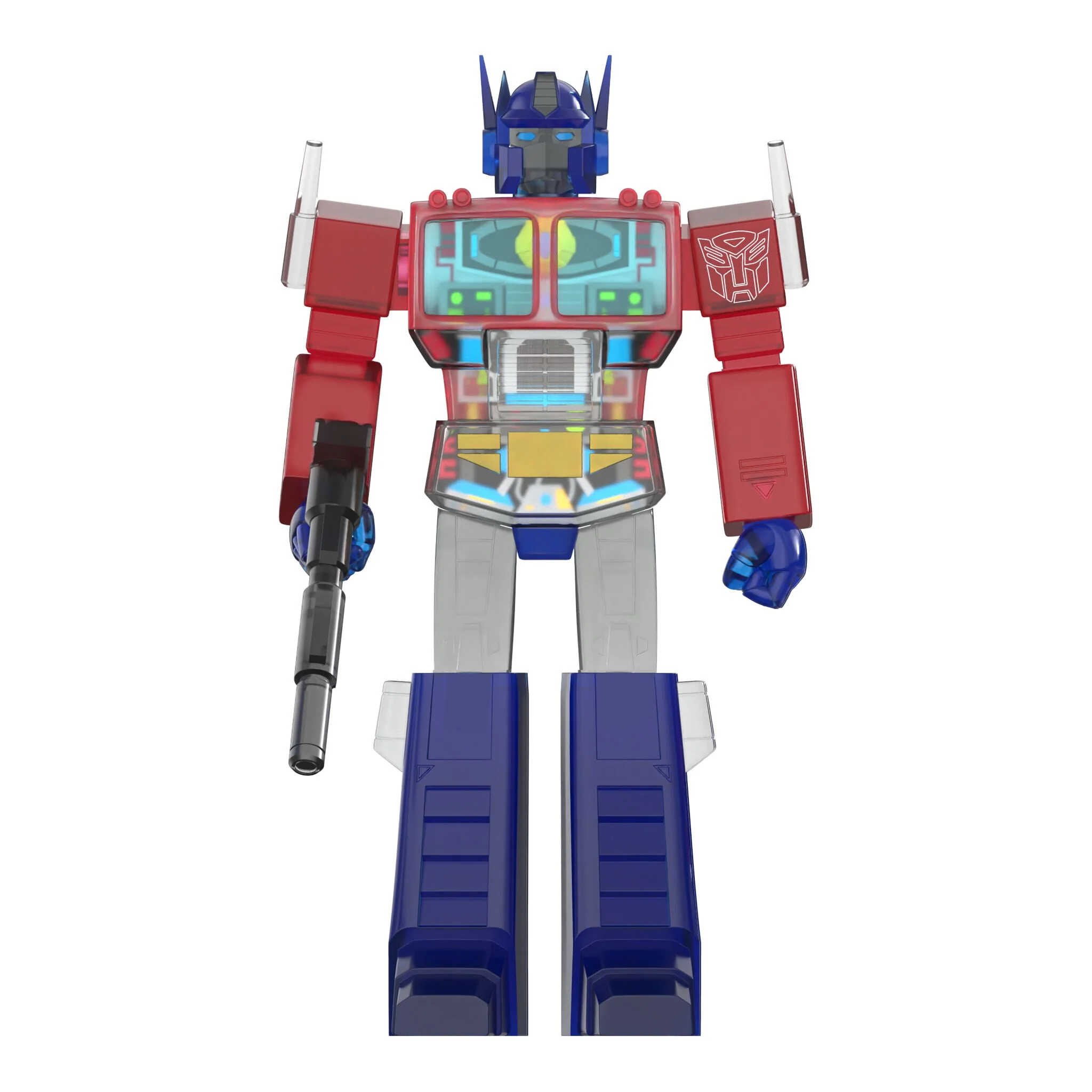 Transformers Super Cyborg - Optimus Prime (Clear Red / Blue) 6 Transformers Super Cyborg - Optimus Prime (Clear Red / Blue)