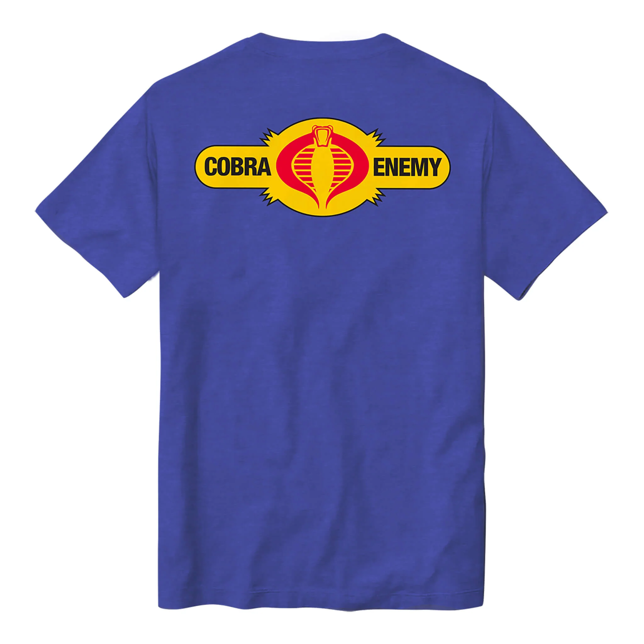 G.I. Joe Cobra Enemy T-shirt - True Heather Blue 3 G.I. Joe Cobra Enemy T-shirt - True Heather Blue