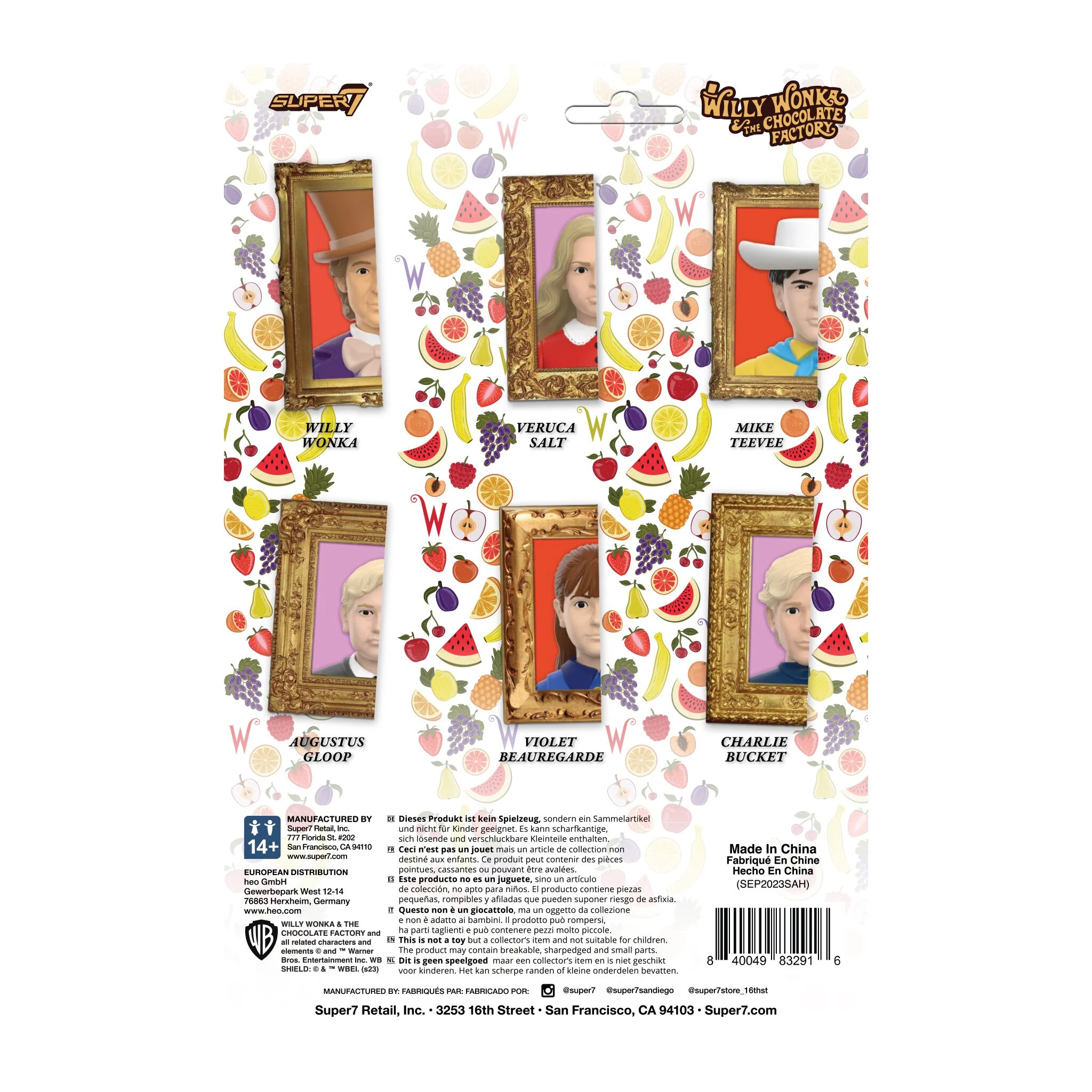 Willy Wonka & the Chocolate Factory ReAction Figures Wave 02 - Charlie Bucket 6 Willy Wonka & the Chocolate Factory ReAction Figures Wave 02 - Charlie Bucket