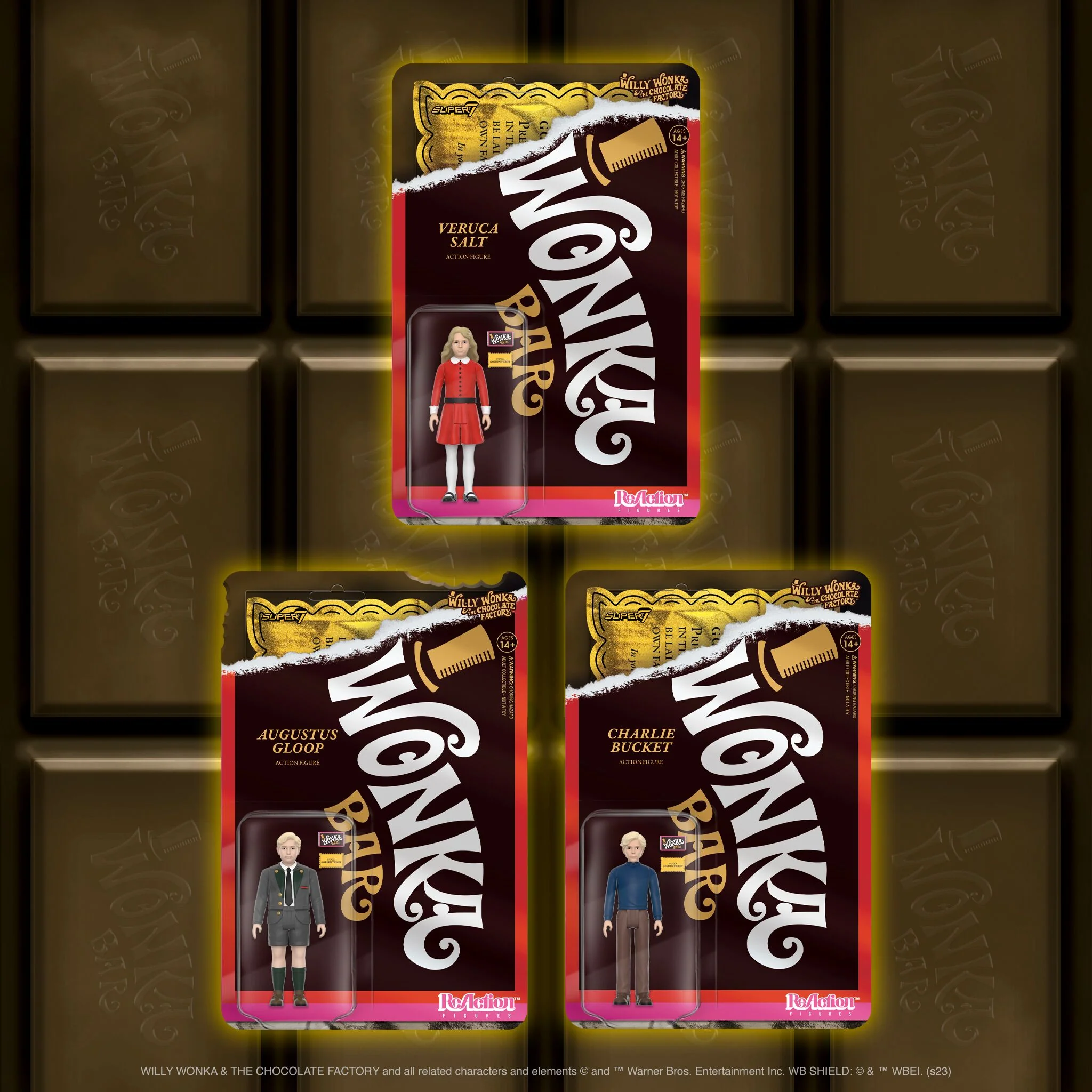 Willy Wonka & the Chocolate Factory ReAction Figures Wave 02 - Charlie Bucket 7 Willy Wonka & the Chocolate Factory ReAction Figures Wave 02 - Charlie Bucket