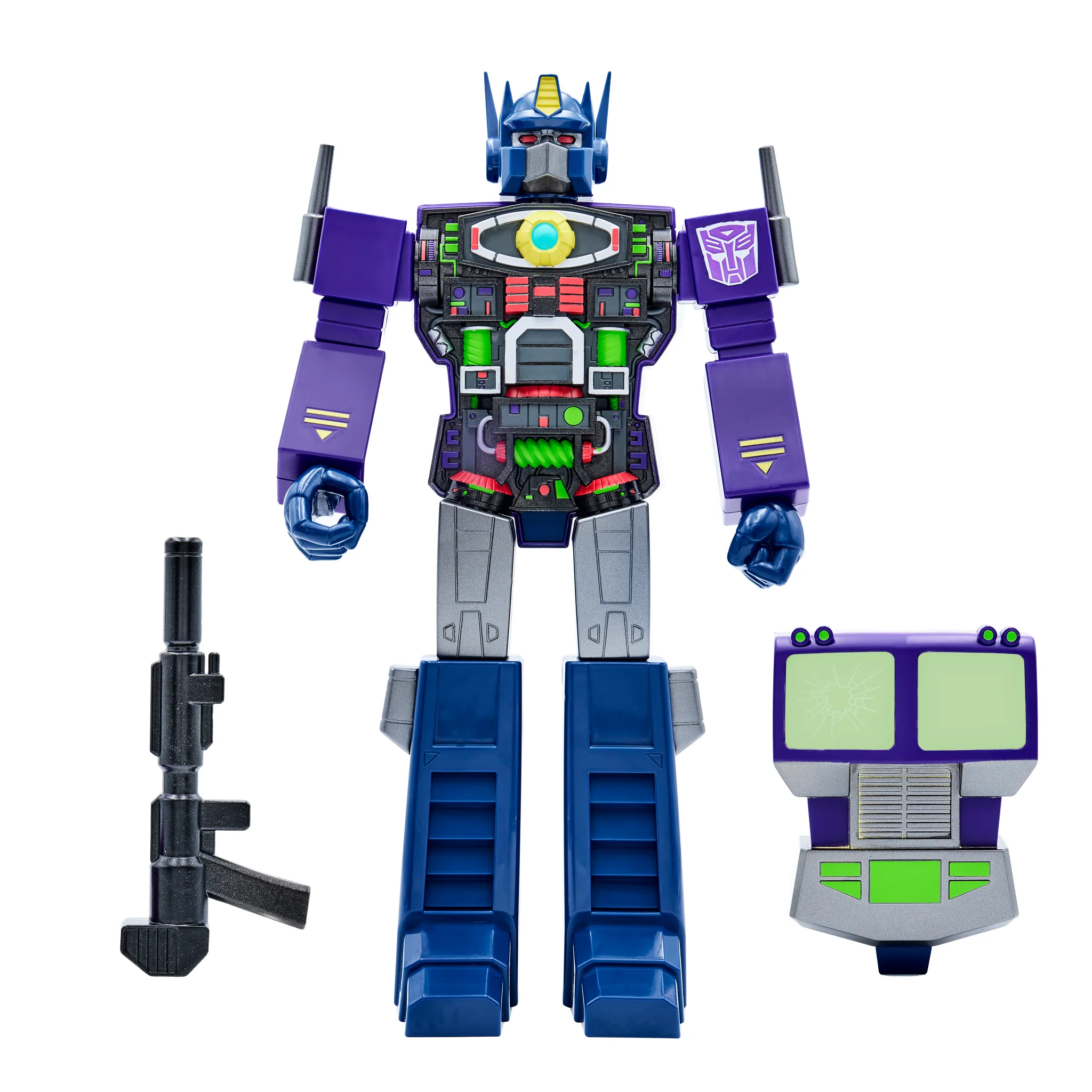 Transformers Super Cyborg - Optimus Prime (Shattered Glass Purple) 4 Transformers Super Cyborg - Optimus Prime (Shattered Glass Purple)