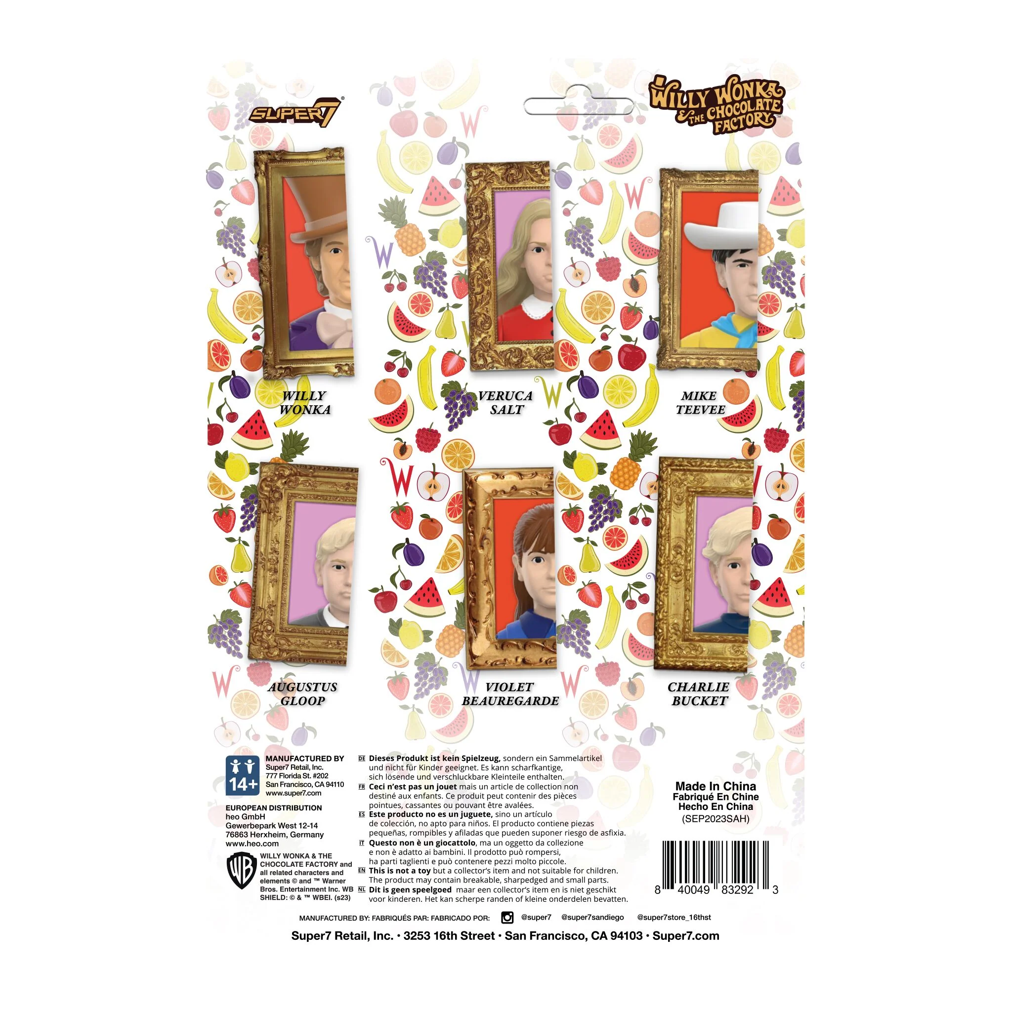 Willy Wonka & the Chocolate Factory ReAction Figures Wave 02 - Augustus Gloop 6 Willy Wonka & the Chocolate Factory ReAction Figures Wave 02 - Augustus Gloop