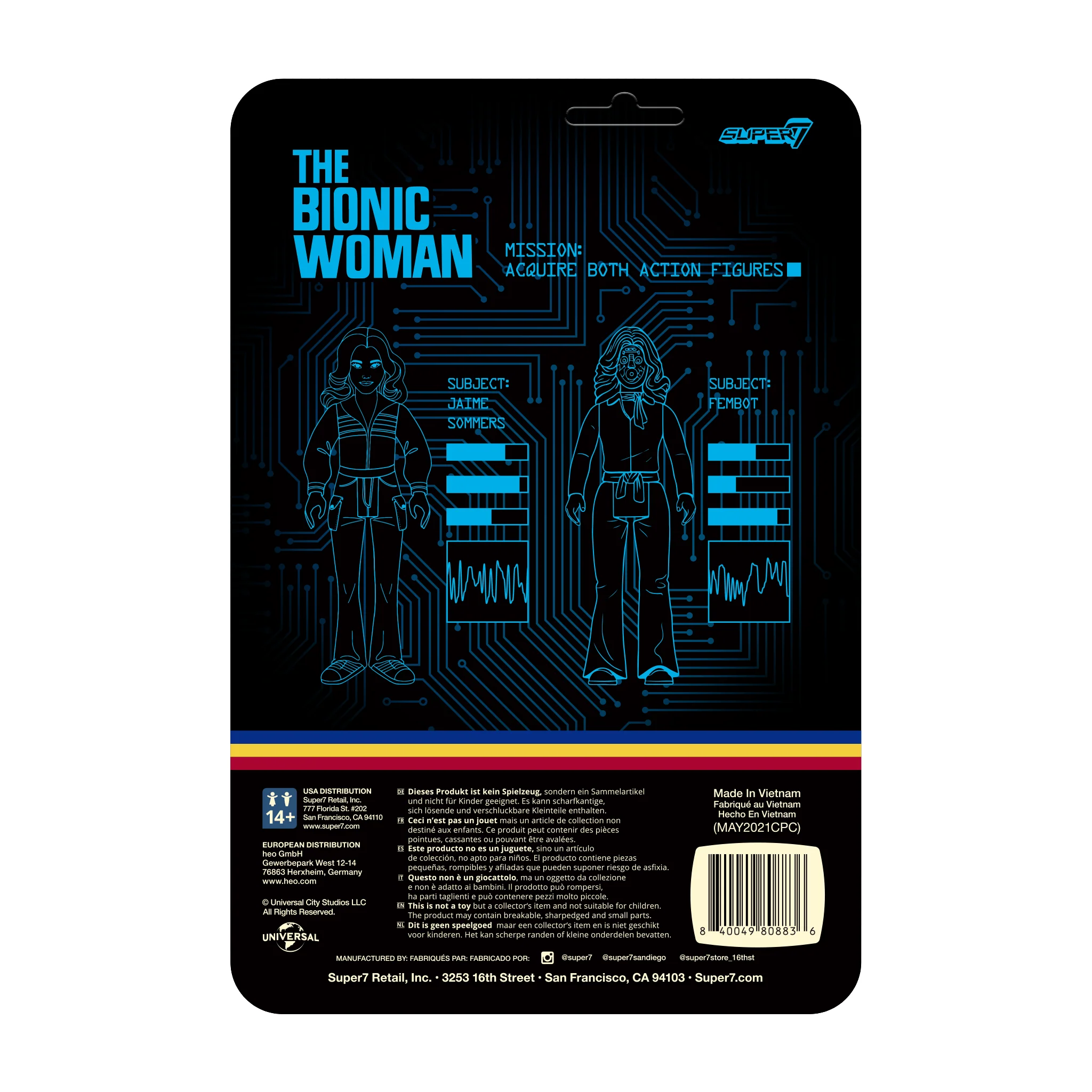 The Bionic Woman ReAction Figure - Jamie Sommers 4 The Bionic Woman ReAction Figure - Jamie Sommers