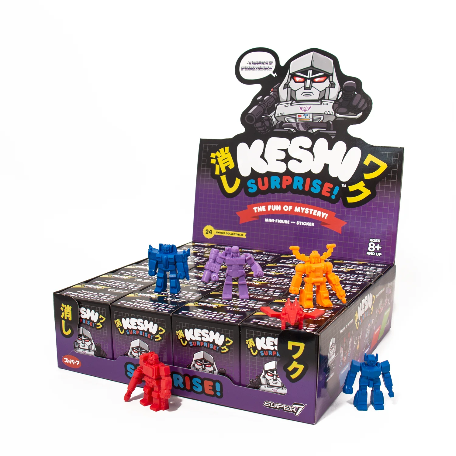 Transformers Keshi Surprise - Decepticons Flat