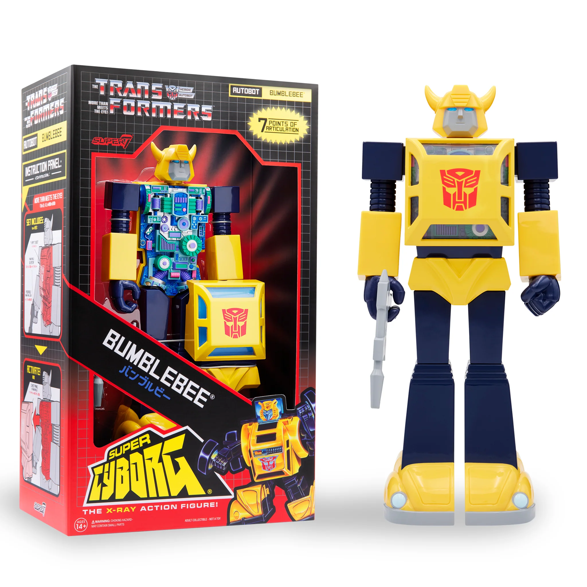 Transformers Super Cyborg - Bumblebee (G1 Full Color) 4 Transformers Super Cyborg - Bumblebee (G1 Full Color)