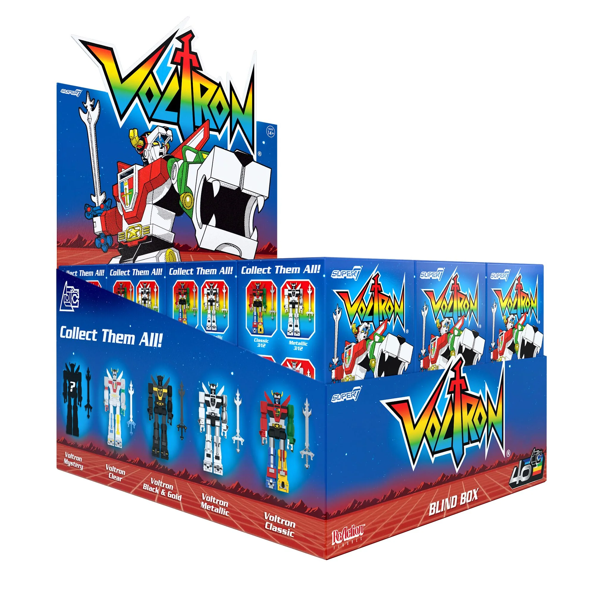 Voltron Blind Box Wave 01 - Blind Box Flat
