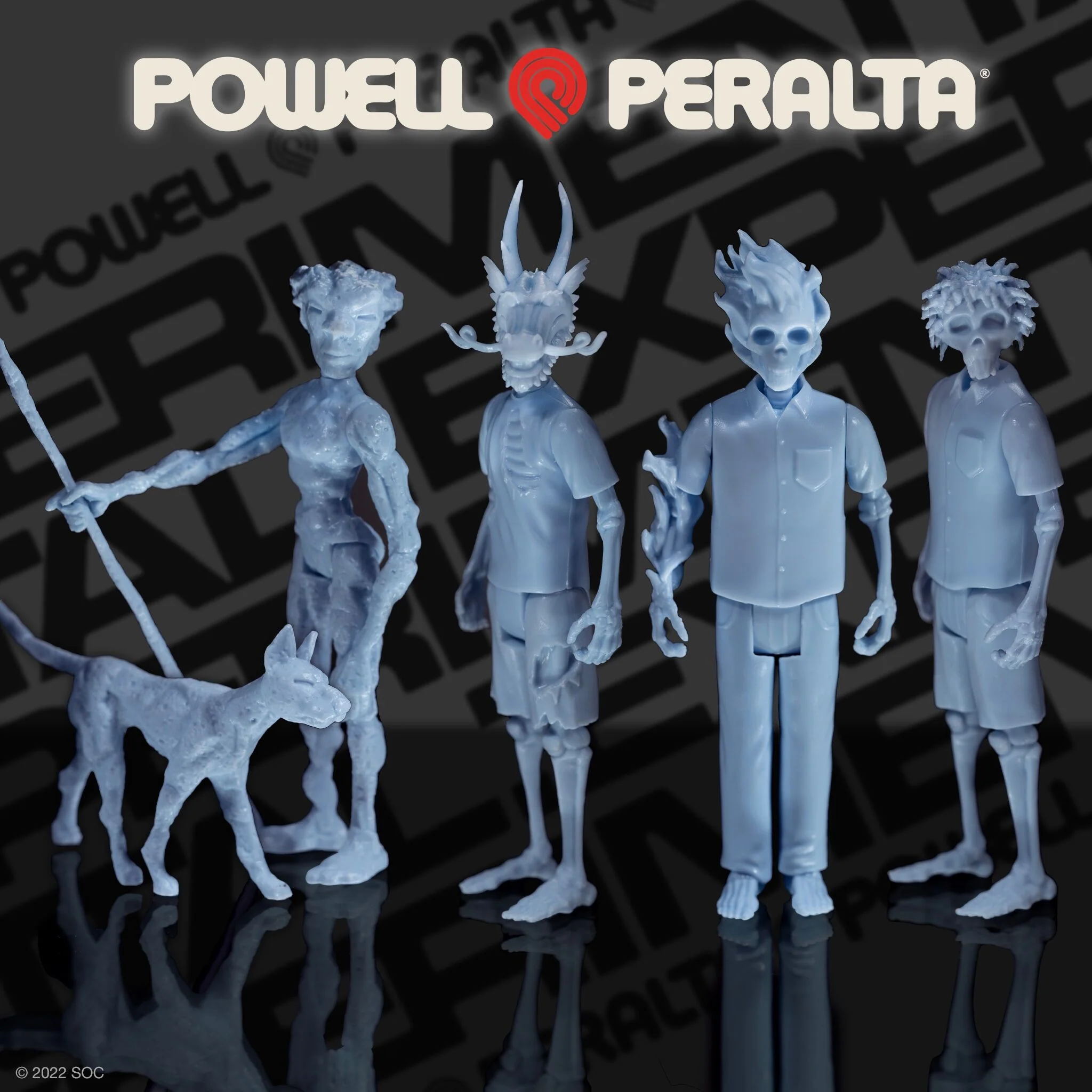 Powell ReAction Figure Wave 1A - PDQ 3 Powell ReAction Figure Wave 1A - PDQ