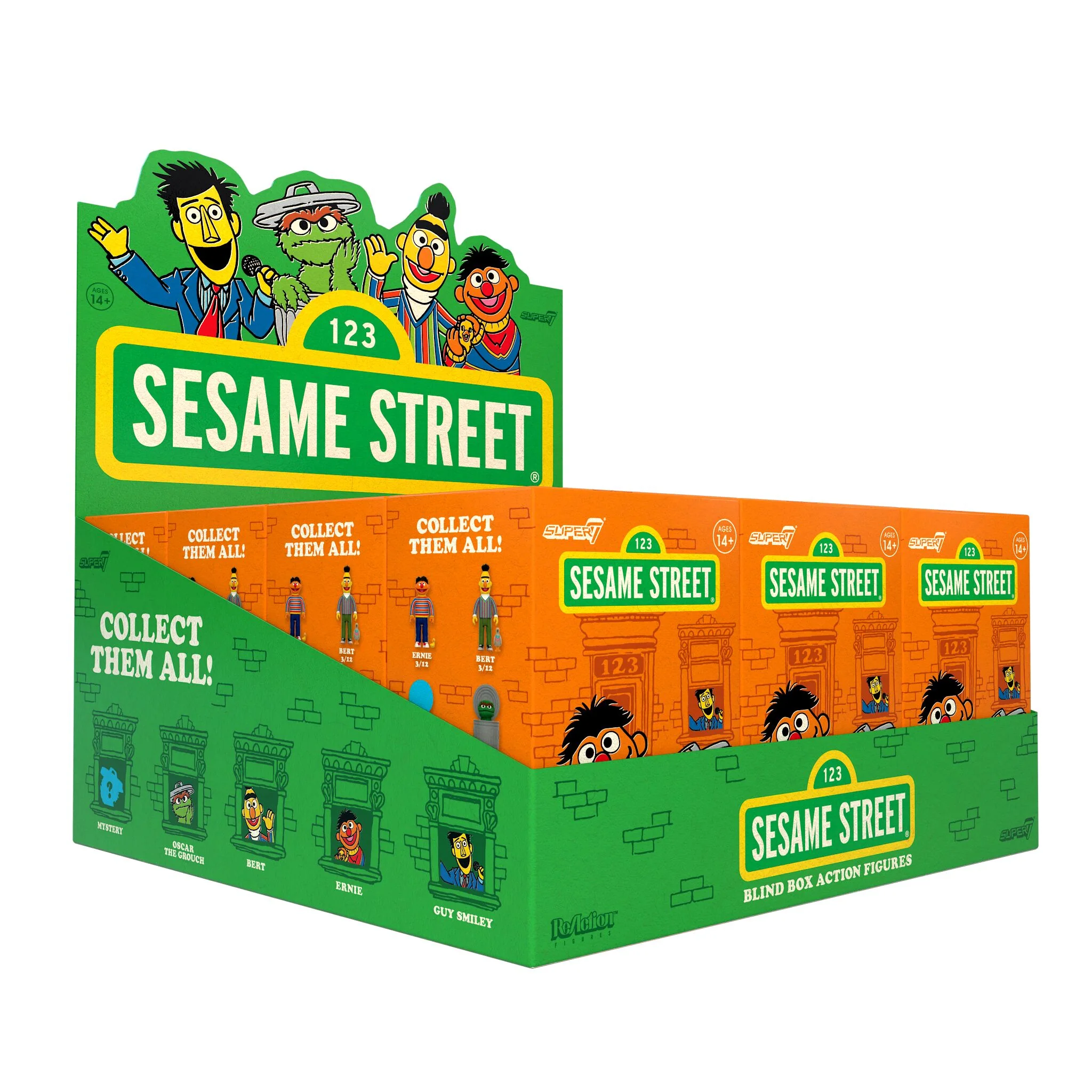 Sesame Street Blind Box Wave 03 - Blind Box Flat
