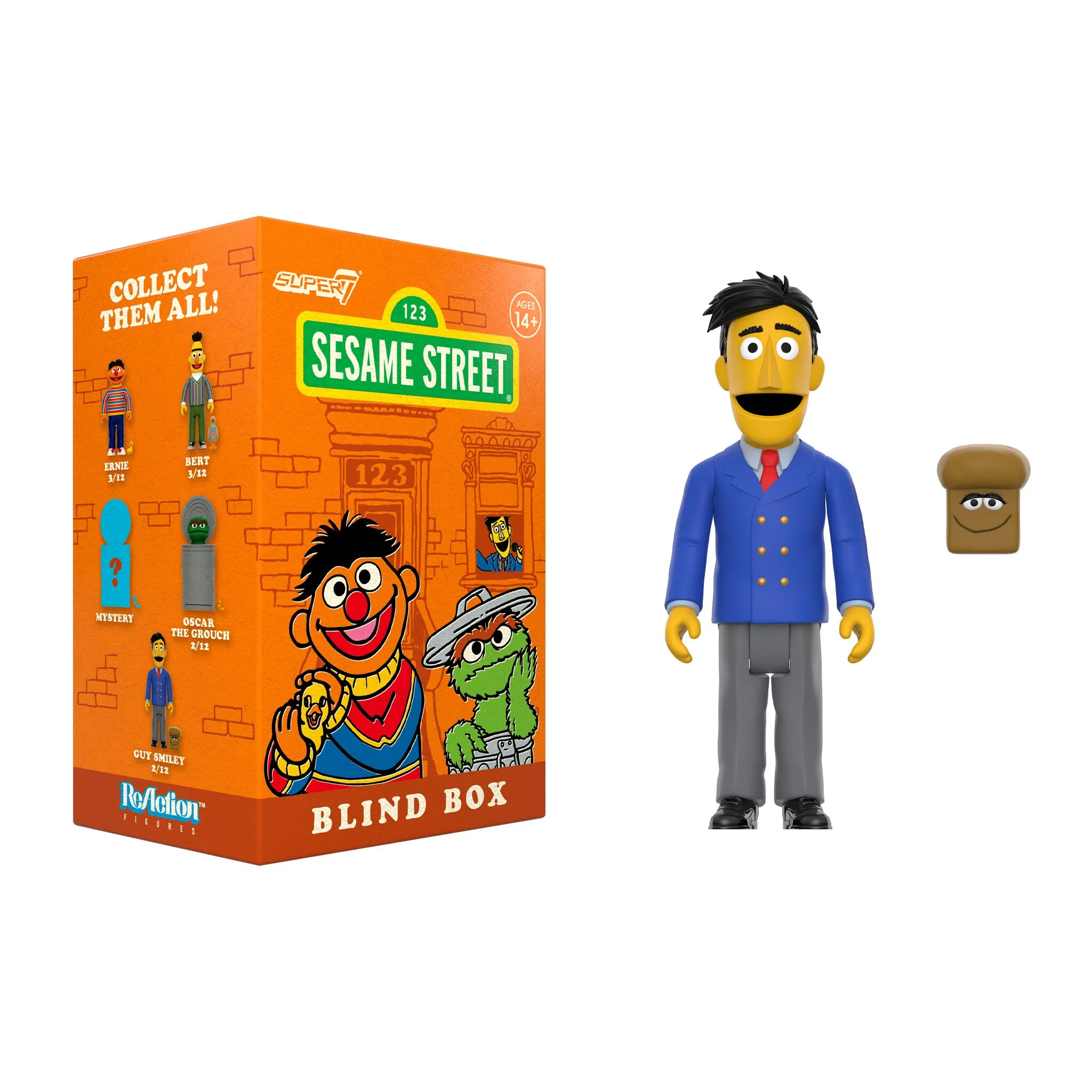 Sesame Street Blind Box Wave 03 - Blind Box Flat 12 Sesame Street Blind Box Wave 03 - Blind Box Flat