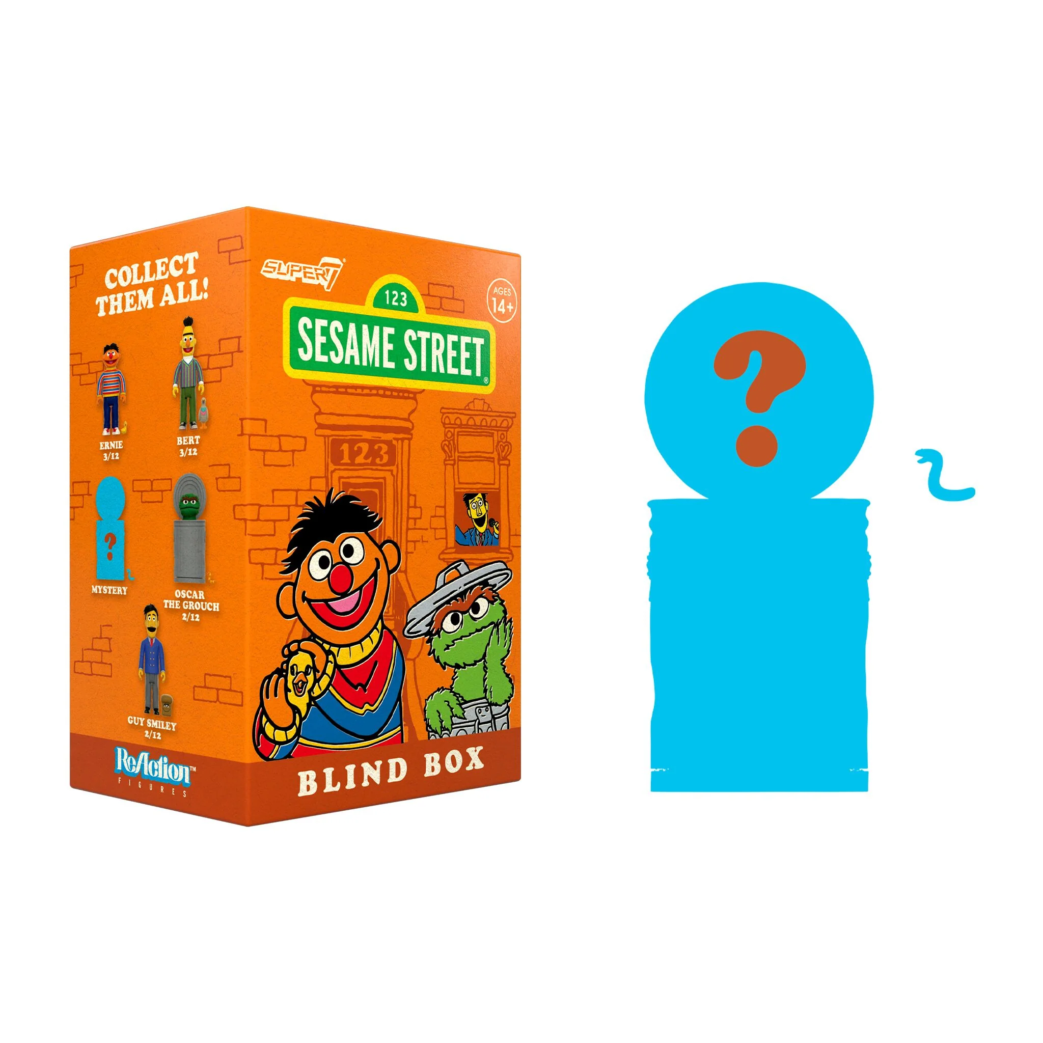 Sesame Street Blind Box Wave 03 - Blind Box Flat 14 Sesame Street Blind Box Wave 03 - Blind Box Flat