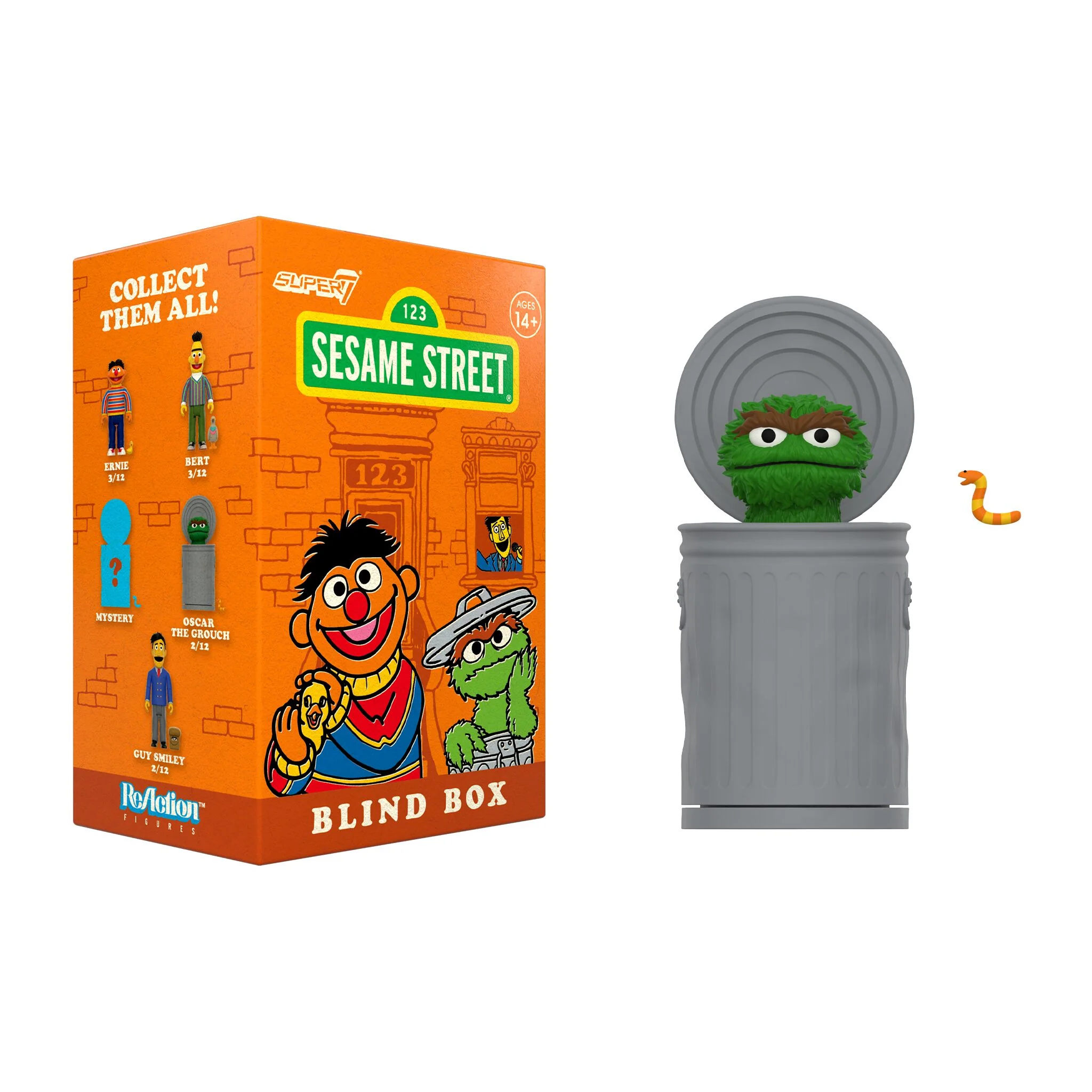 Sesame Street Blind Box Wave 03 - Blind Box Flat 15 Sesame Street Blind Box Wave 03 - Blind Box Flat