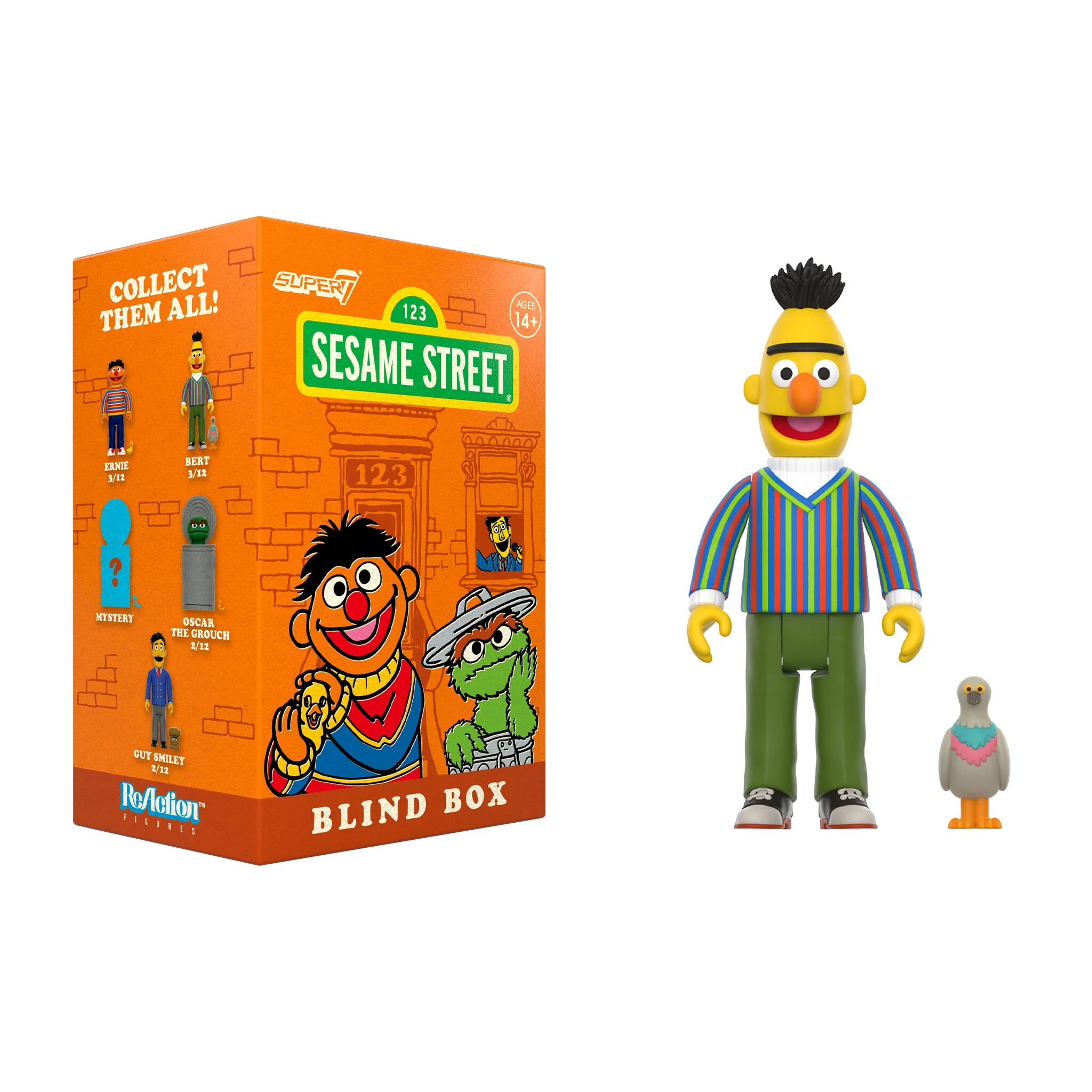 Sesame Street Blind Box Wave 03 - Blind Box Flat 8 Sesame Street Blind Box Wave 03 - Blind Box Flat