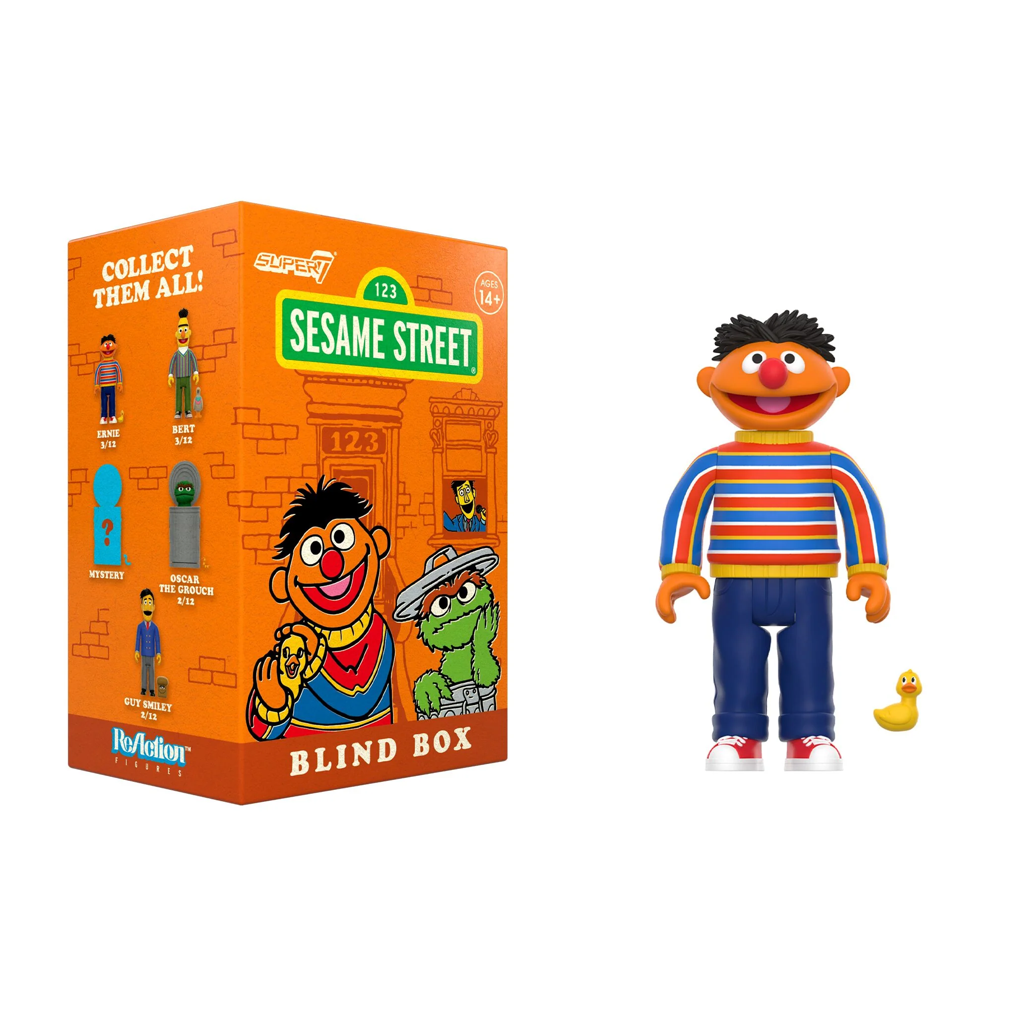 Sesame Street Blind Box Wave 03 - Blind Box Flat 10 Sesame Street Blind Box Wave 03 - Blind Box Flat