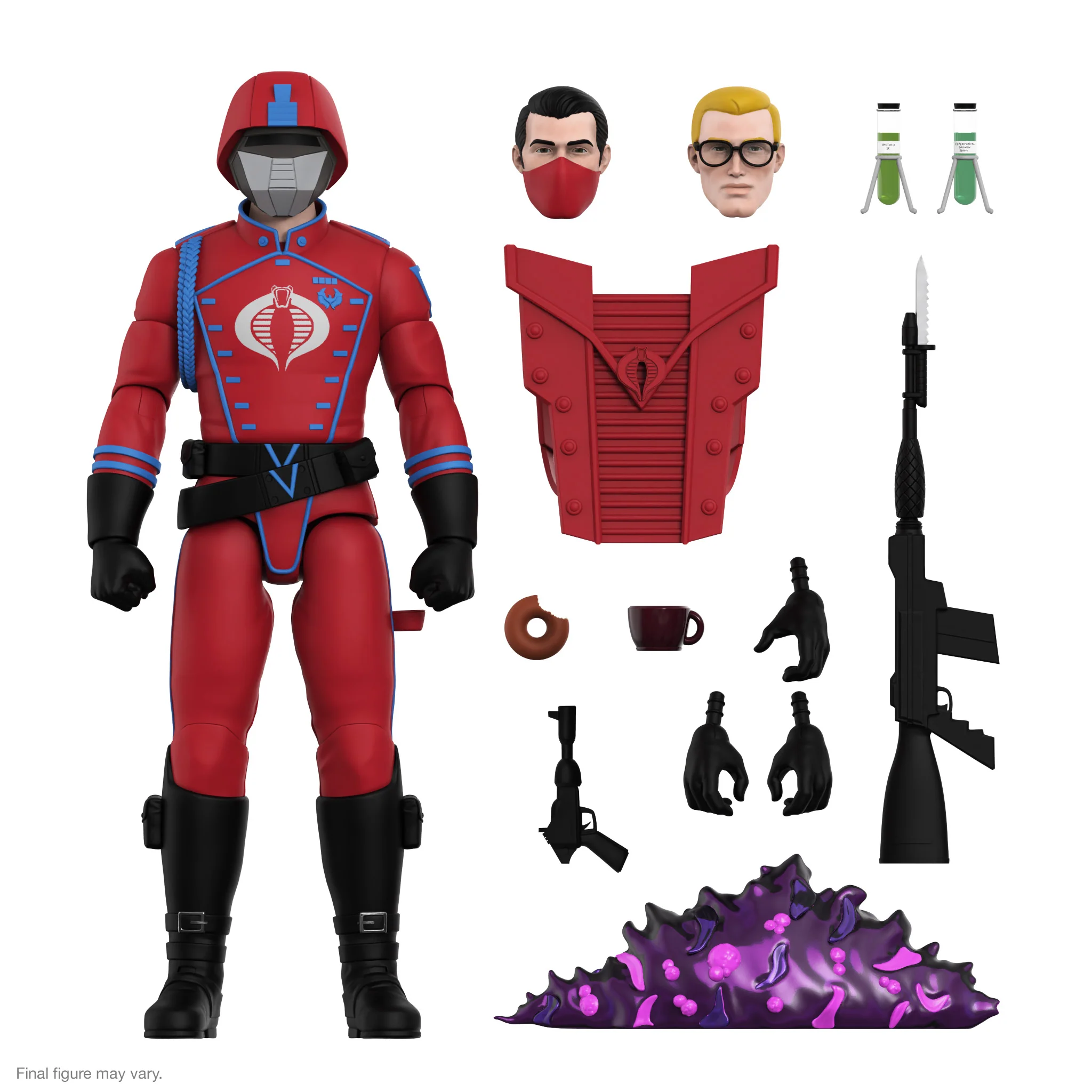 G.I. Joe ULTIMATES! Wave 5 - Cover Girl, Roadblock, Cobra Crimson Guard, & Major Bludd 6 G.I. Joe ULTIMATES! Wave 5 - Set of 4
