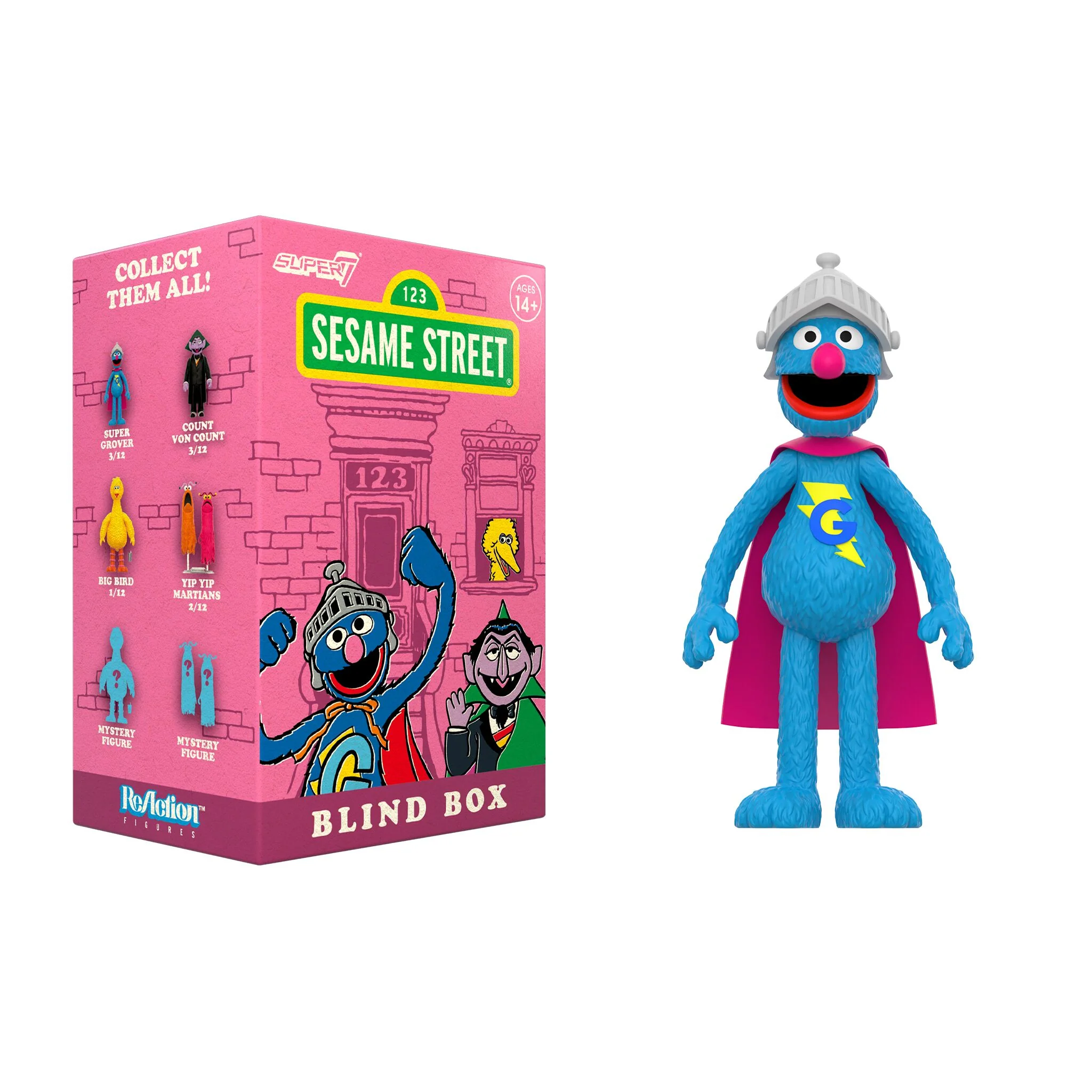 Sesame Street Blind Box Wave 02 - Individual Blind Box 12 Sesame Street Blind Box Wave 02 - Individual Blind Box