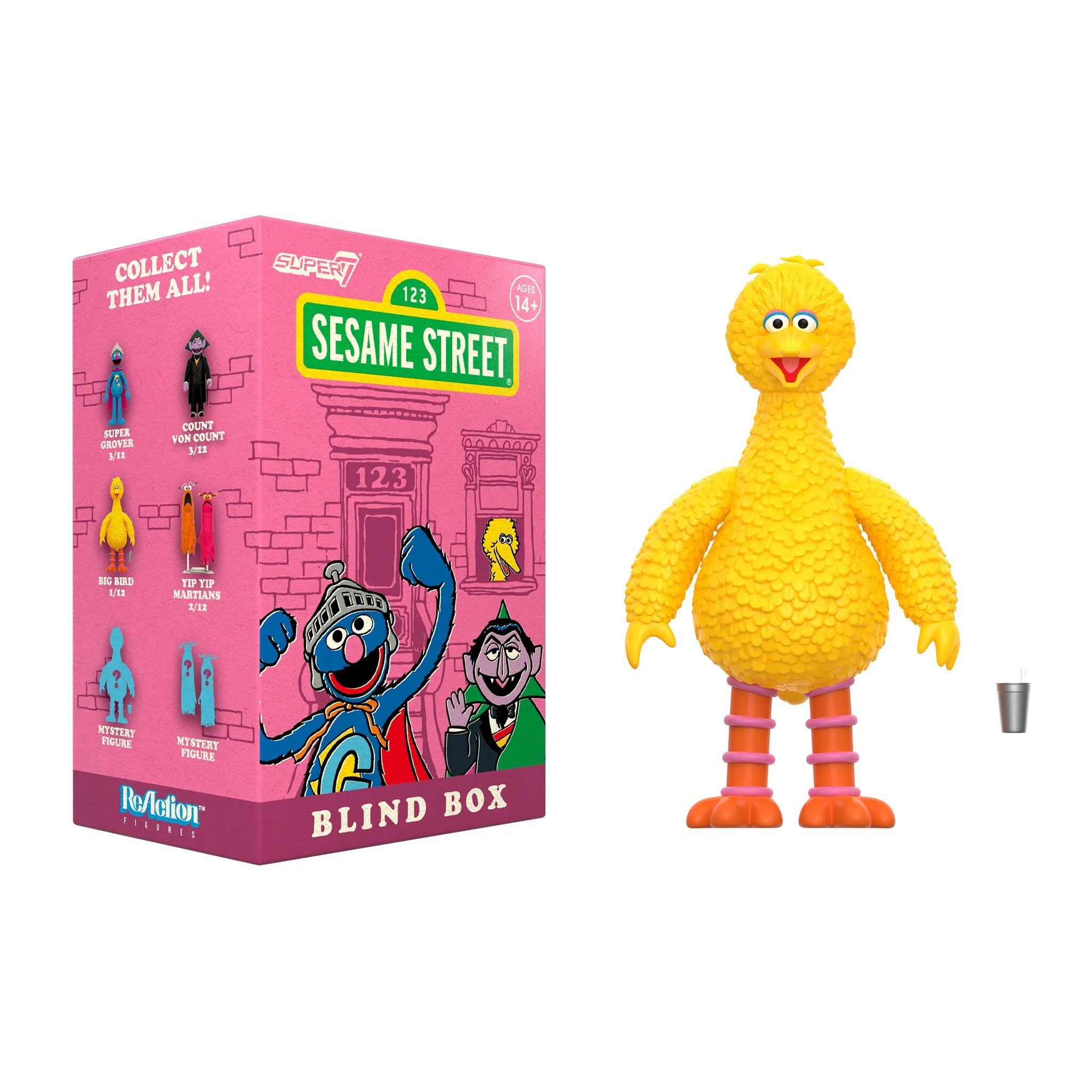 Sesame Street Blind Box Wave 02 - Individual Blind Box 8 Sesame Street Blind Box Wave 02 - Individual Blind Box