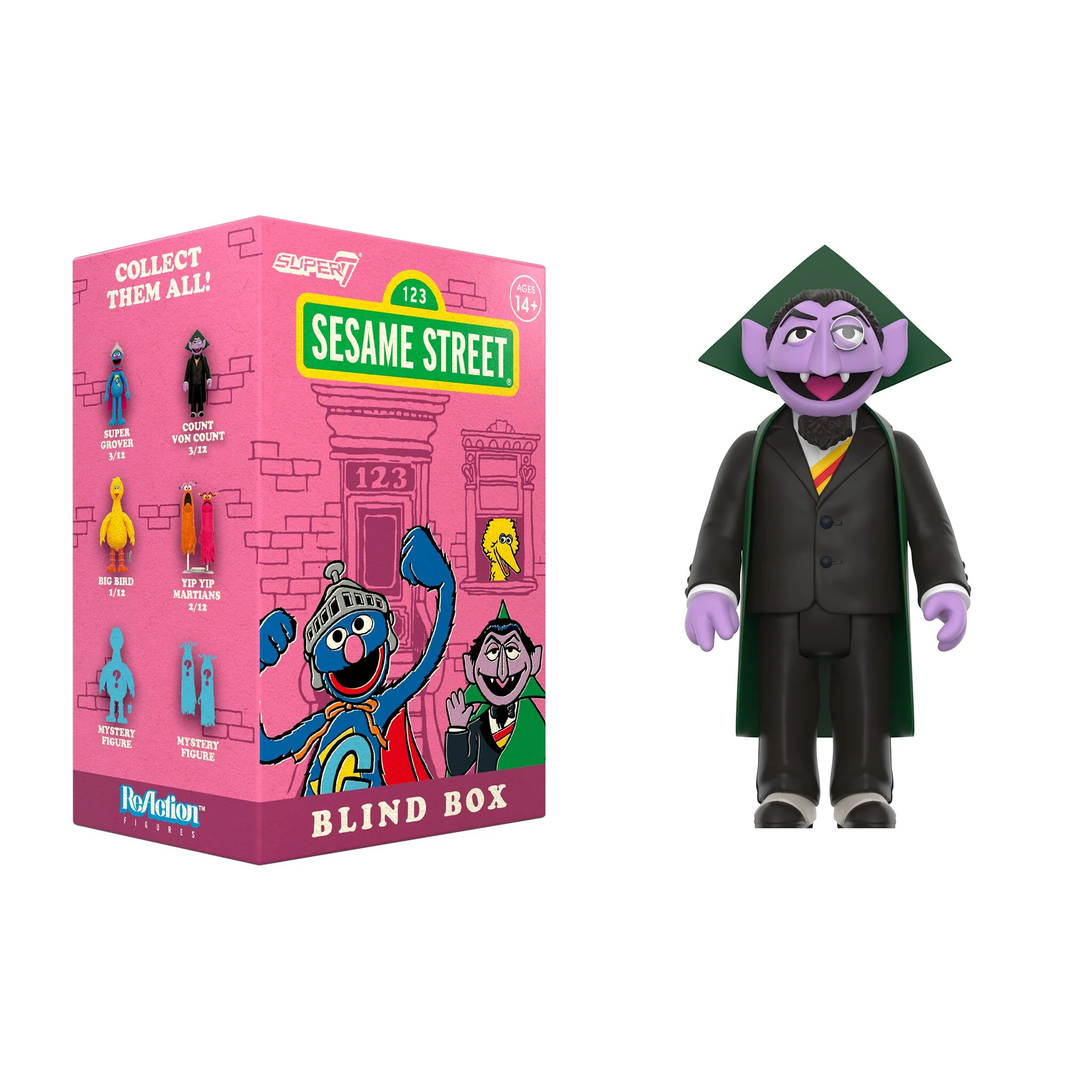 Sesame Street Blind Box Wave 02 - Individual Blind Box 10 Sesame Street Blind Box Wave 02 - Individual Blind Box