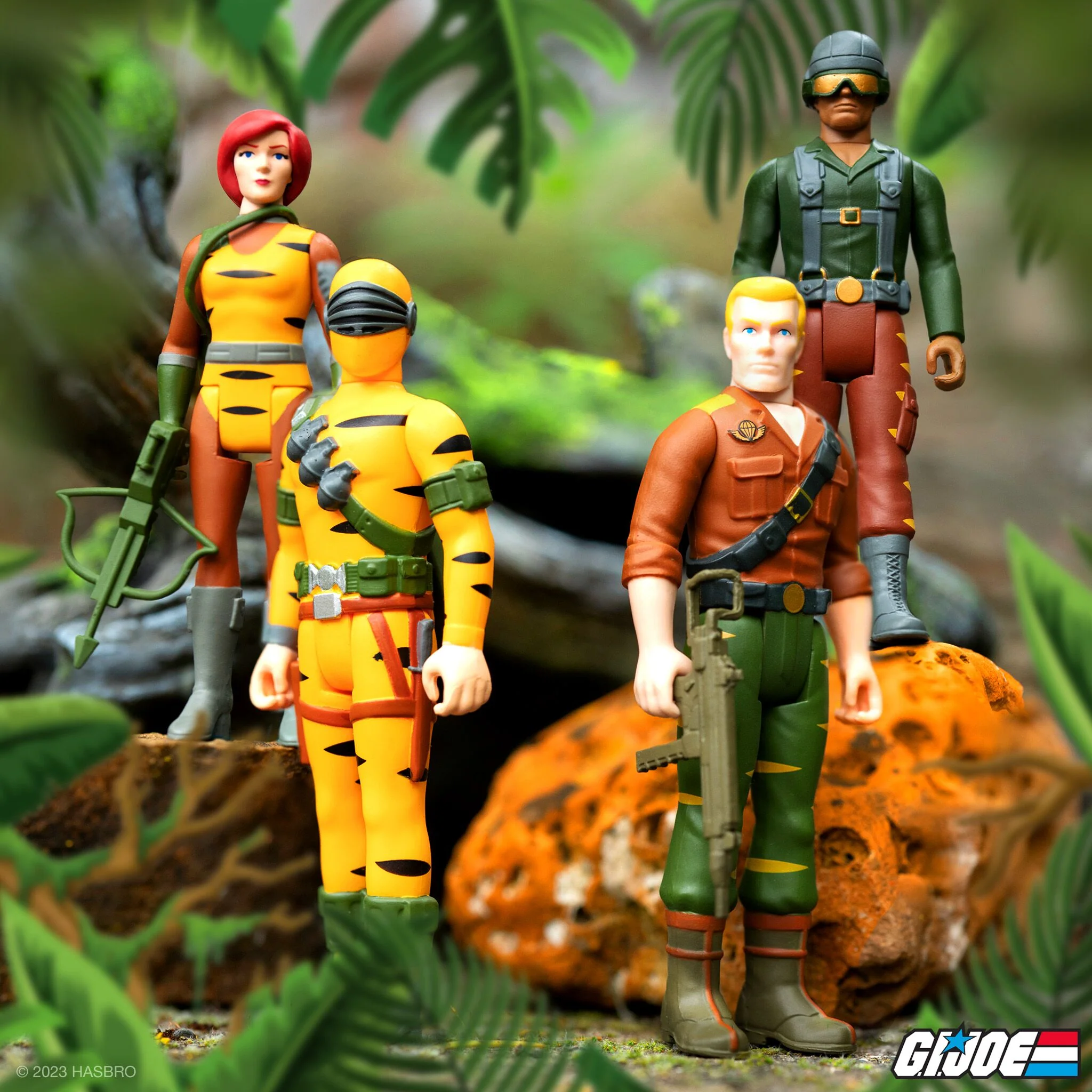 G.I. Joe ReAction Figures Wave 6 - Tiger Force & Python Patrol - Set of 8 5 G.I. Joe ReAction Figures Wave 6 - Tiger Force & Python Patrol - Set of 8