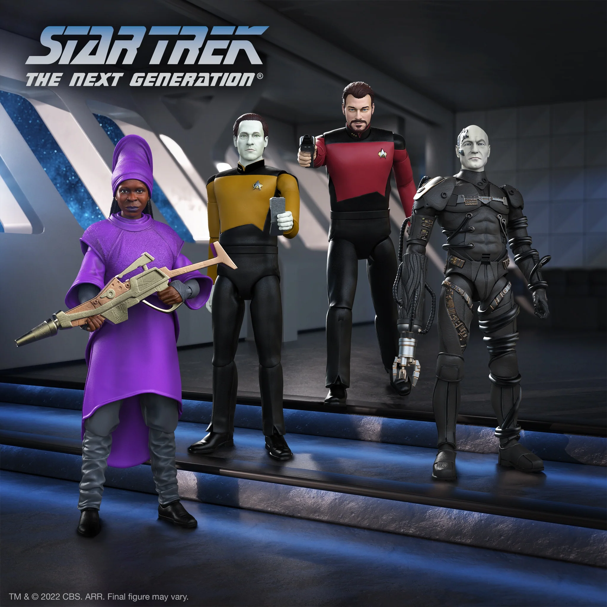 Star Trek: The Next Generation ULTIMATES! Wave 1 - Set of 4 3 Star Trek: The Next Generation ULTIMATES! Wave 1 - Set of 4