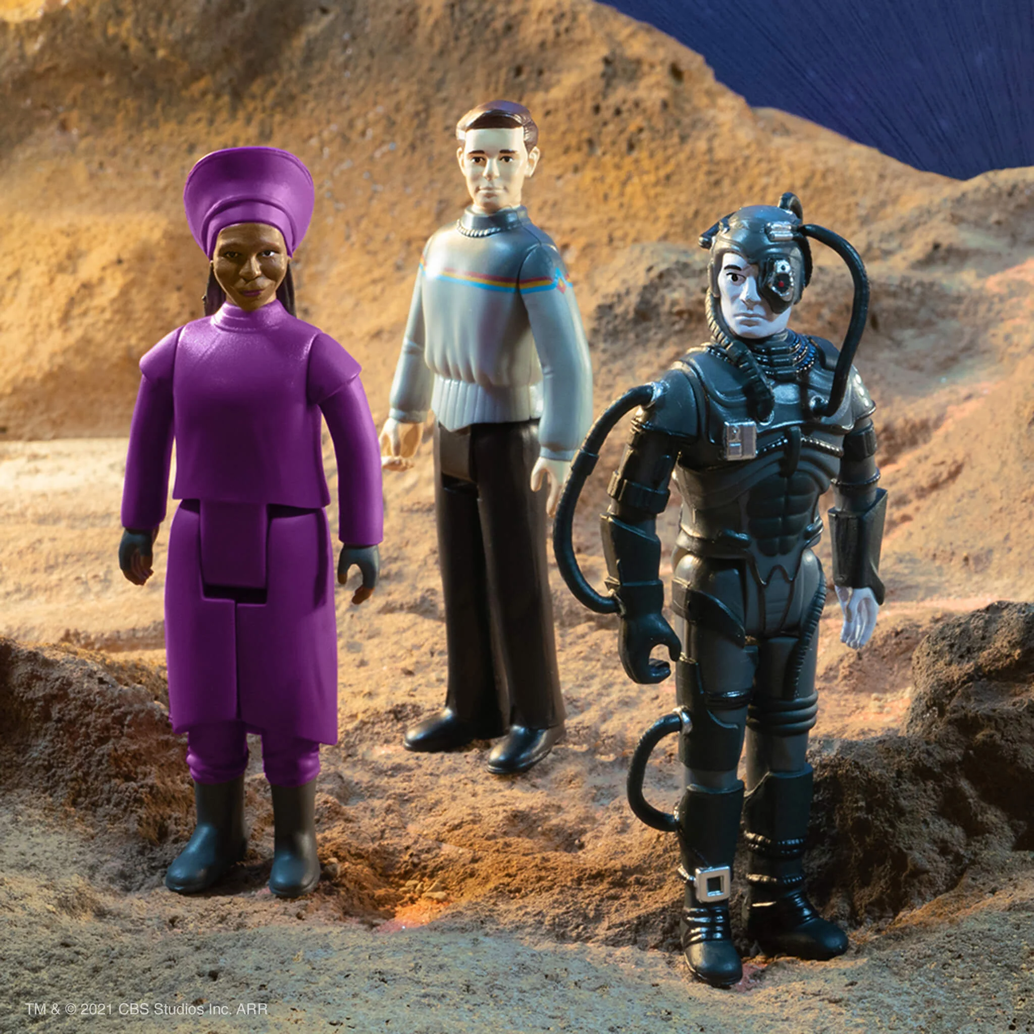 Star Trek: The Next Generation Wave 1 6 Figure Set 4 Star Trek: The Next Generation Wave 1 6 Figure Set
