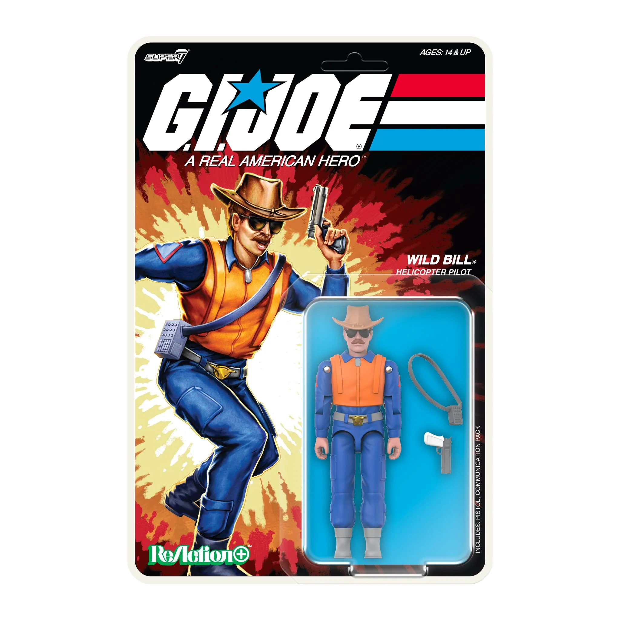 G.I. Joe ReAction+ Wave 03 (Cartoon) - Zartan Cold Slither, Arctic Cobra Commander, Wild Bill, Snake Eyes 12 G.I. Joe ReAction+ Wave 03 (Cartoon) - Zartan Cold Slither, Arctic Cobra Commander, Wild Bill, Snake Eyes