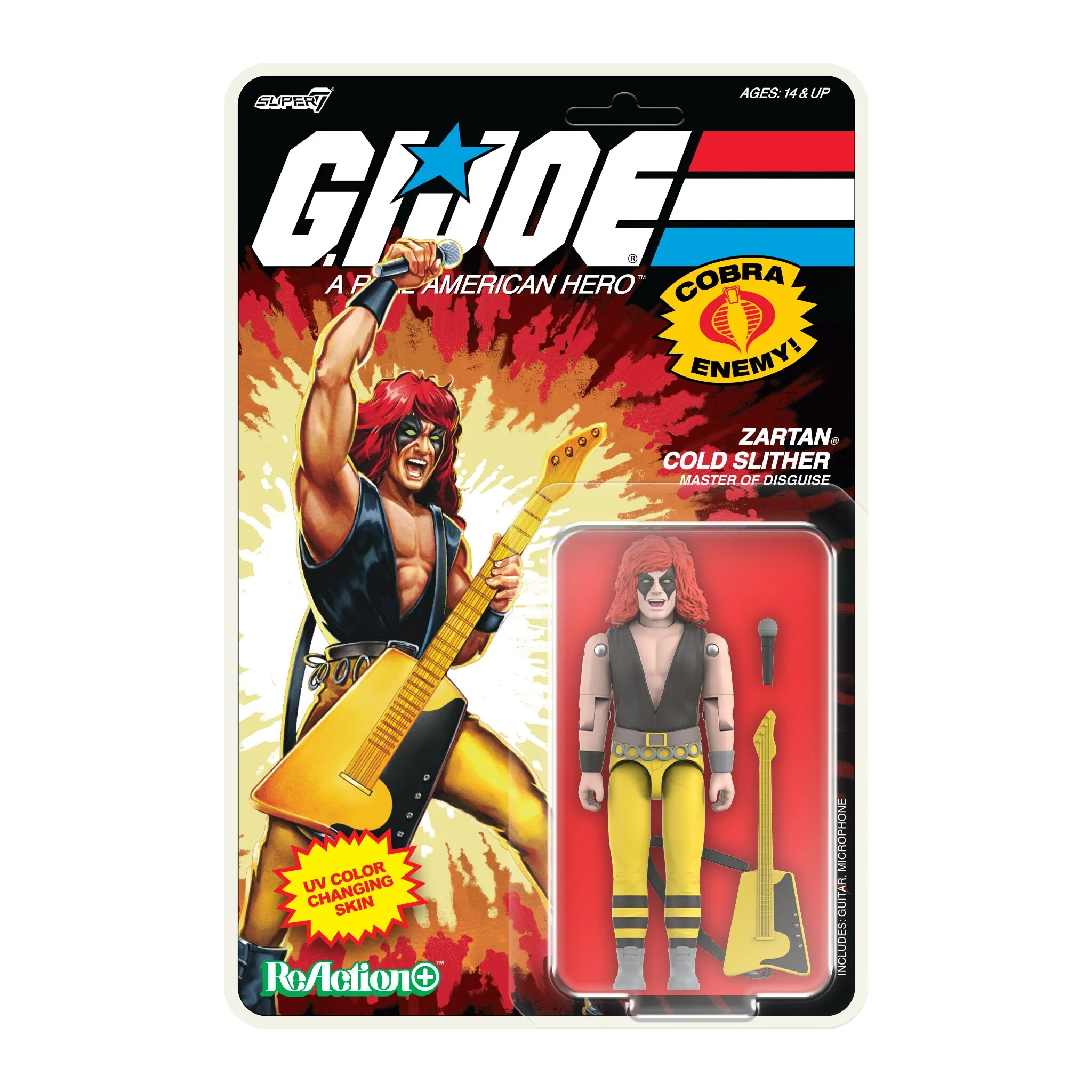G.I. Joe ReAction+ Wave 03 (Cartoon) - Zartan Cold Slither, Arctic Cobra Commander, Wild Bill, Snake Eyes 14 G.I. Joe ReAction+ Wave 03 (Cartoon) - Zartan Cold Slither, Arctic Cobra Commander, Wild Bill, Snake Eyes