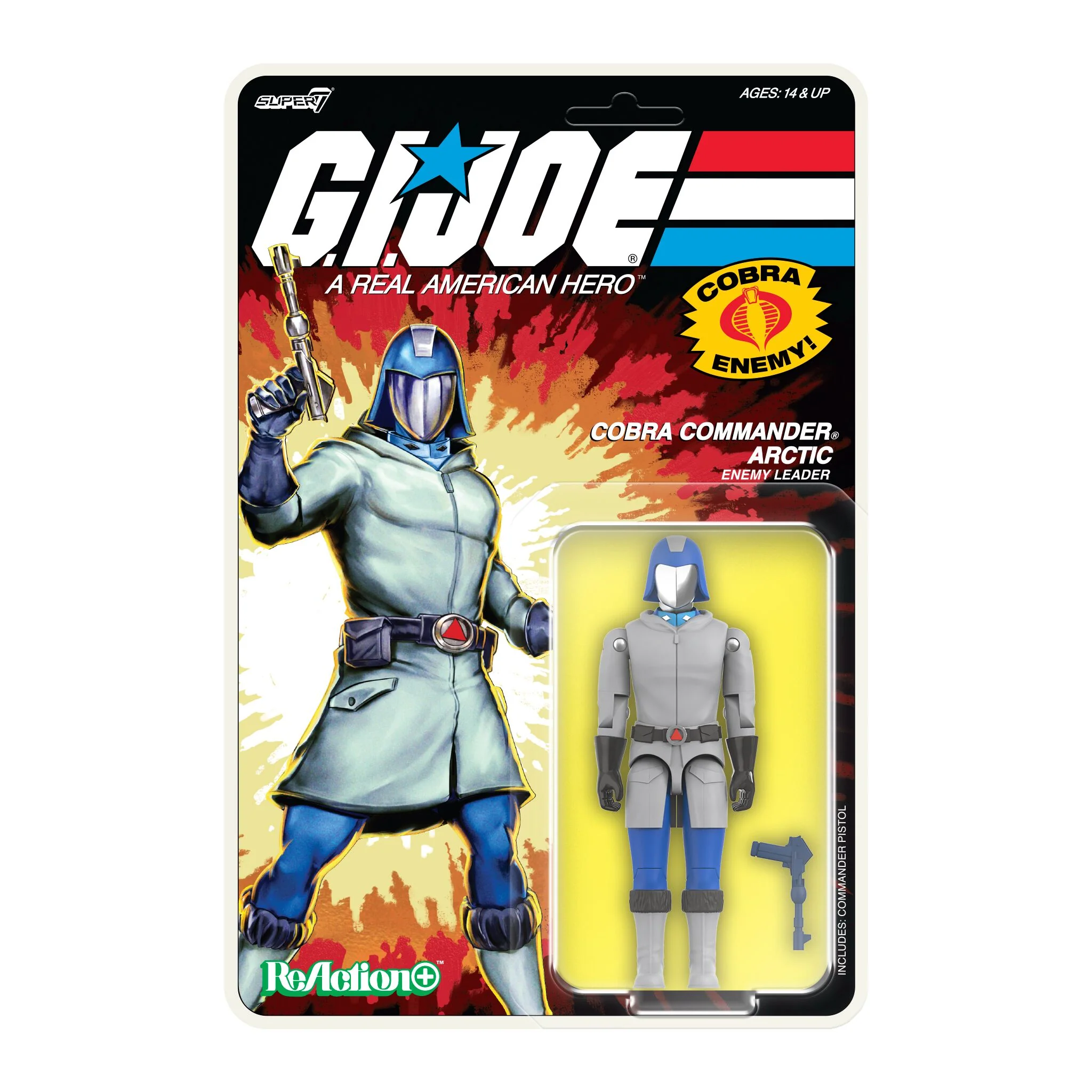 G.I. Joe ReAction+ Wave 03 (Cartoon) - Zartan Cold Slither, Arctic Cobra Commander, Wild Bill, Snake Eyes 8 G.I. Joe ReAction+ Wave 03 (Cartoon) - Zartan Cold Slither, Arctic Cobra Commander, Wild Bill, Snake Eyes
