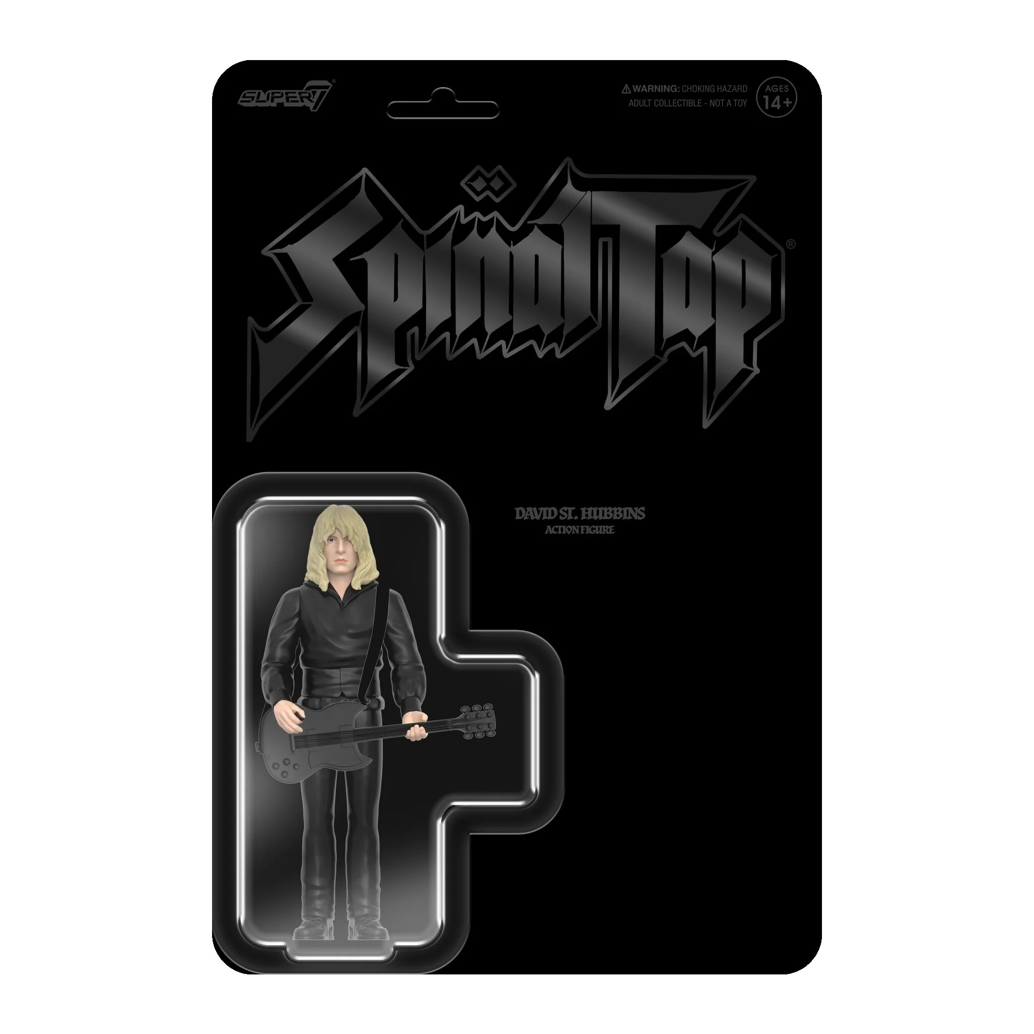 Spinal Tap ReAction Figures Wave 02 - David St. Hubbins, Nigel Tufnel, & Derek Smalls (None More Black) 6 Spinal Tap ReAction Figures Wave 02 - David St. Hubbins, Nigel Tufnel, & Derek Smalls (None More Black)