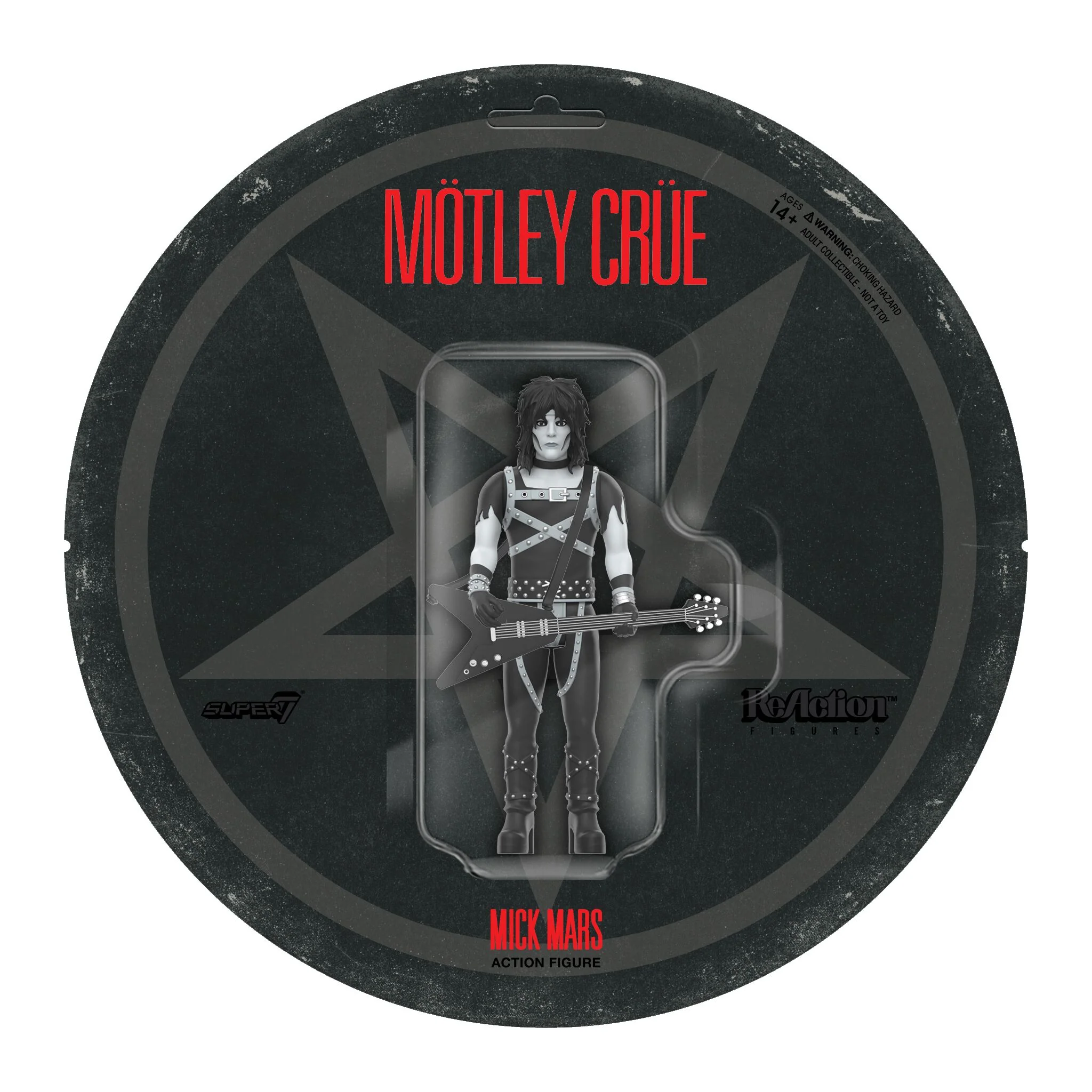 Motley Crue ReAction Figures Wave 02 - Vince Neil, Tommy Lee, Nikki Sixx, & Mick Mars (Shout At The Devil - Black & White) 4 Motley Crue ReAction Figures Wave 02 - Vince Neil, Tommy Lee, Nikki Sixx, & Mick Mars (Shout At The Devil - Black & White)