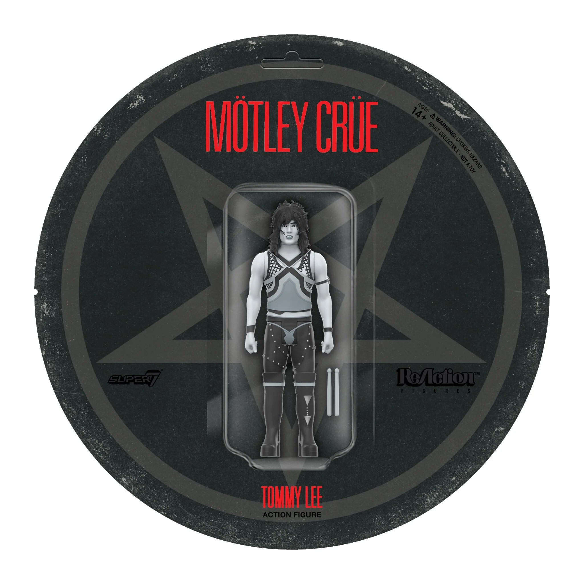 Motley Crue ReAction Figures Wave 02 - Vince Neil, Tommy Lee, Nikki Sixx, & Mick Mars (Shout At The Devil - Black & White) 8 Motley Crue ReAction Figures Wave 02 - Vince Neil, Tommy Lee, Nikki Sixx, & Mick Mars (Shout At The Devil - Black & White)