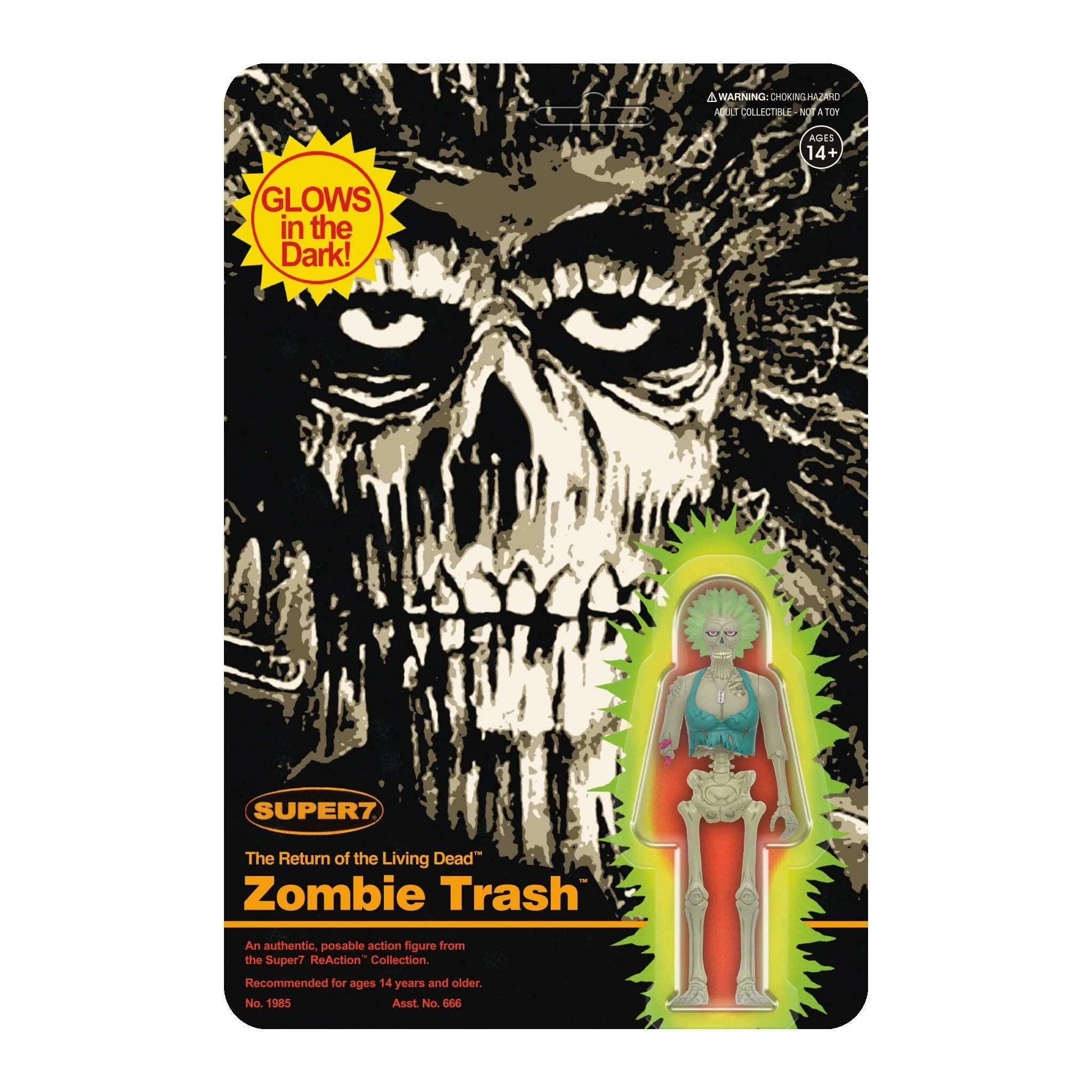 Return of the Living Dead ReAction Figures Wave 5 - Zombie Suicide & Zombie Trash (Monster Glow) 9 Return of the Living Dead ReAction Figures Wave 5 - Zombie Suicide & Zombie Trash (Monster Glow)