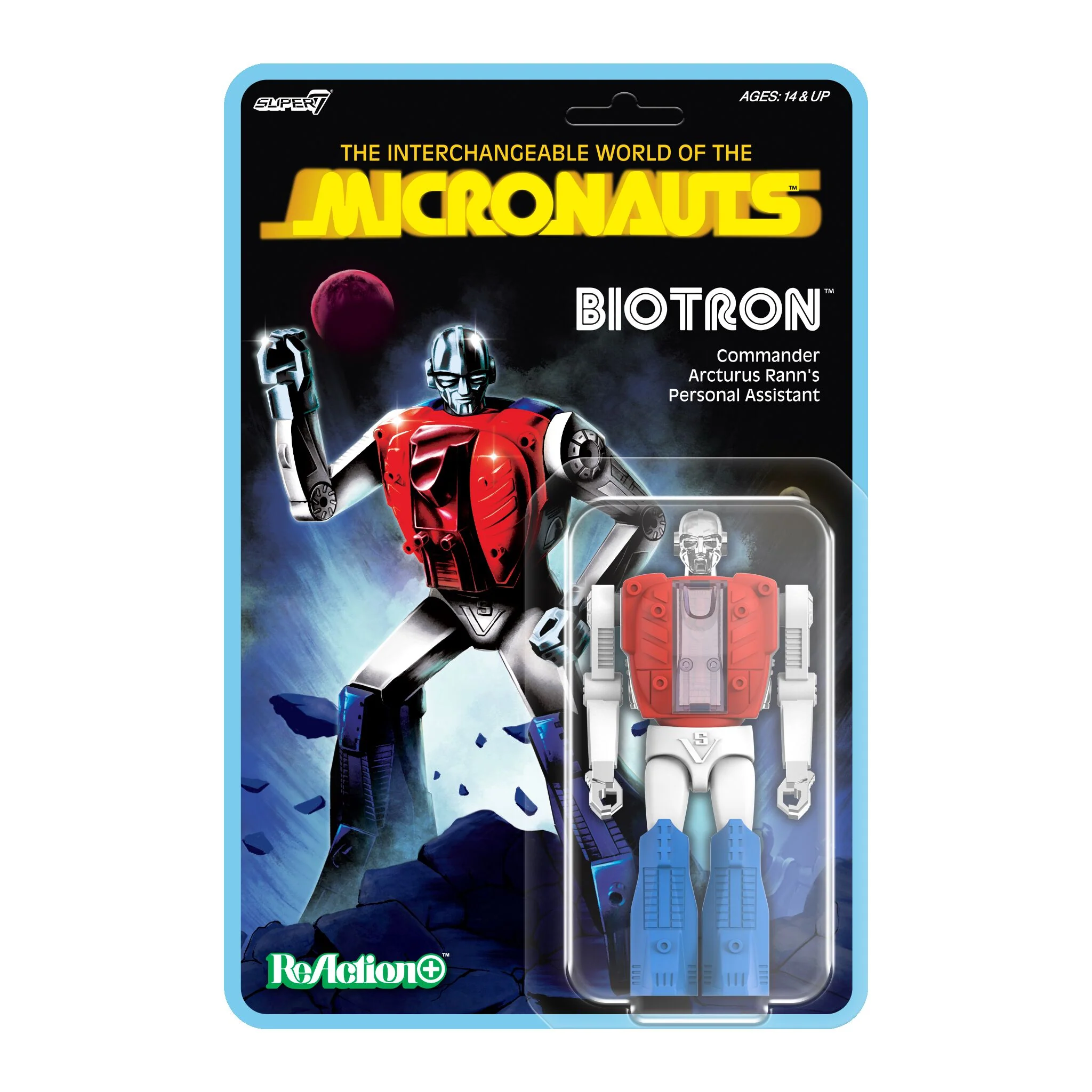 Micronauts ReAction+ Wave 01 - Baron Karza & Biotron 9 Micronauts ReAction+ Wave 01 - Baron Karza & Biotron