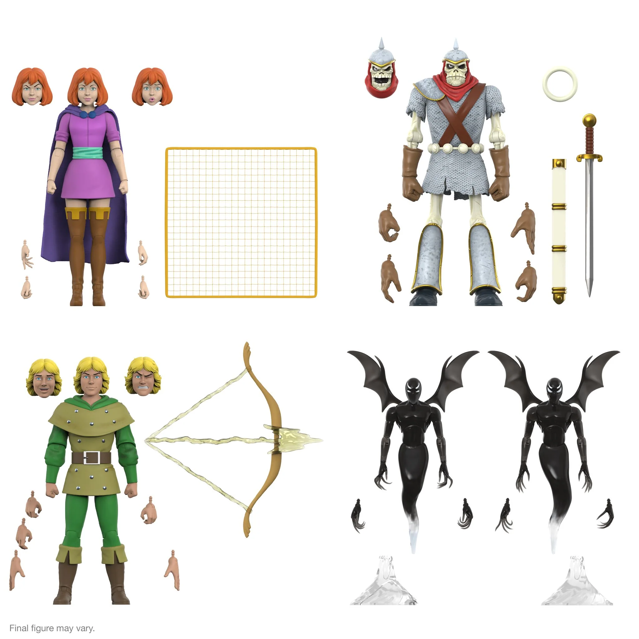 Dungeons and Dragons ULTIMATES! Wave 01 - Set of 5 Figures