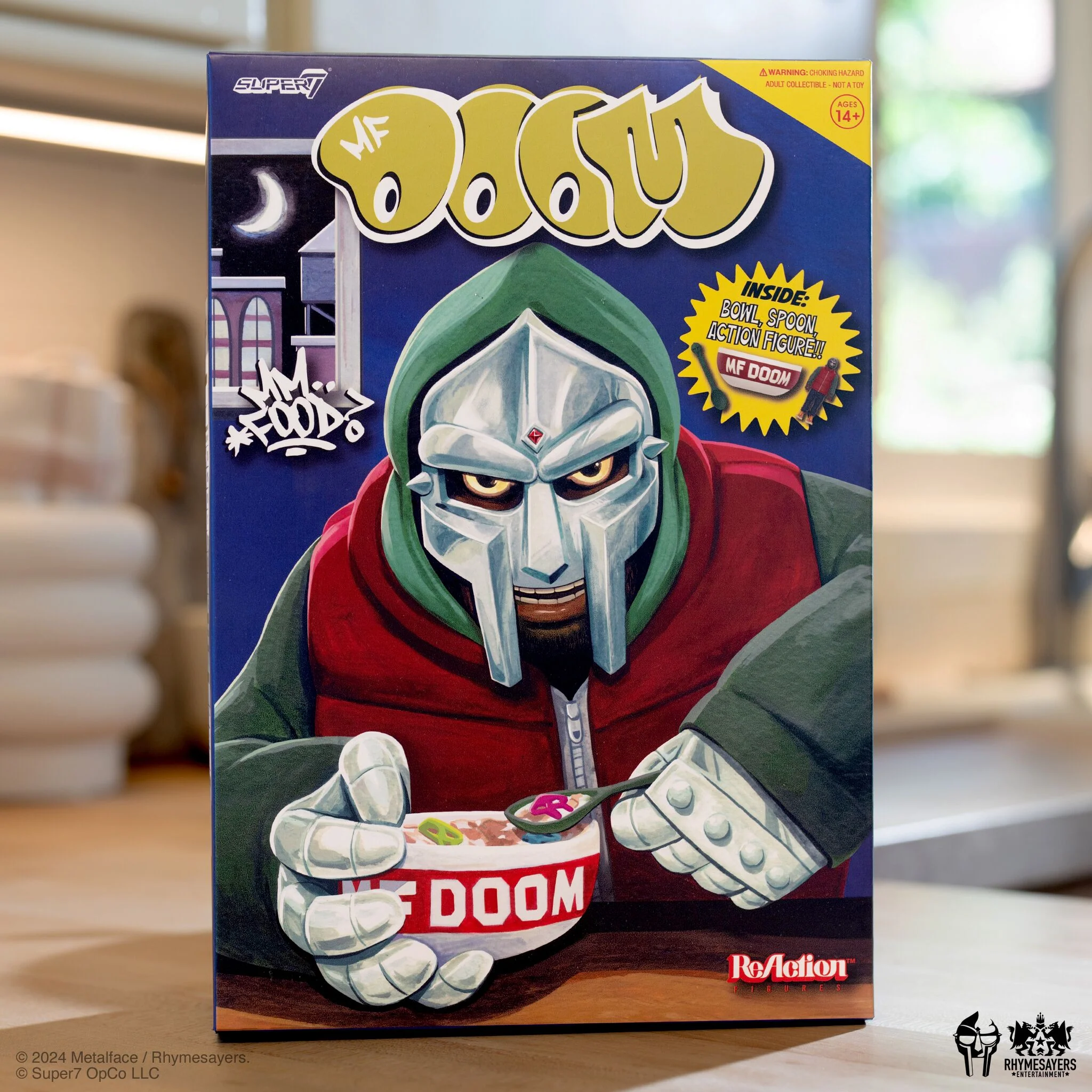 MF DOOM ReAction Figures Wave 02 - MF DOOM (Mm..Food) 5 MF DOOM ReAction Figures Wave 02 - MF DOOM (Mm..Food)