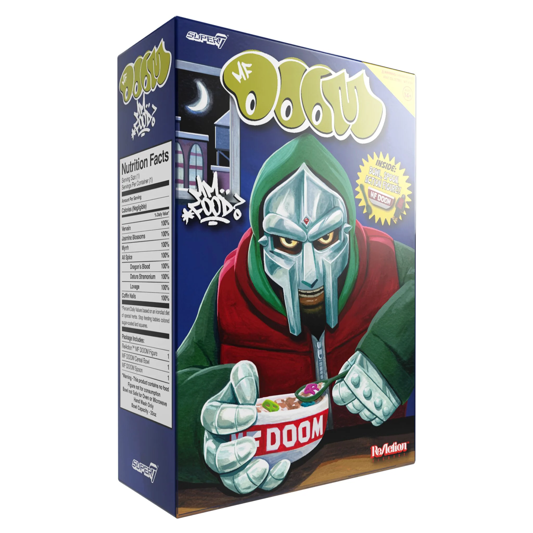 MF DOOM ReAction Figures Wave 02 - MF DOOM (Mm..Food) 9 MF DOOM ReAction Figures Wave 02 - MF DOOM (Mm..Food)