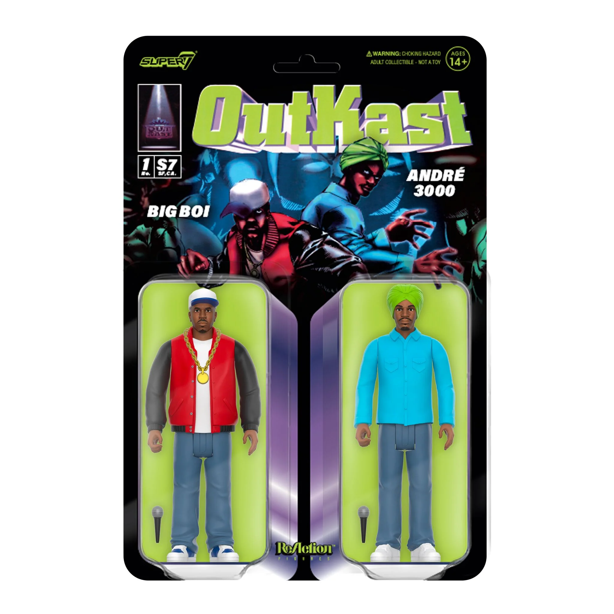 OutKast ReAction Figures Wave 01 - OutKast (ATLiens)