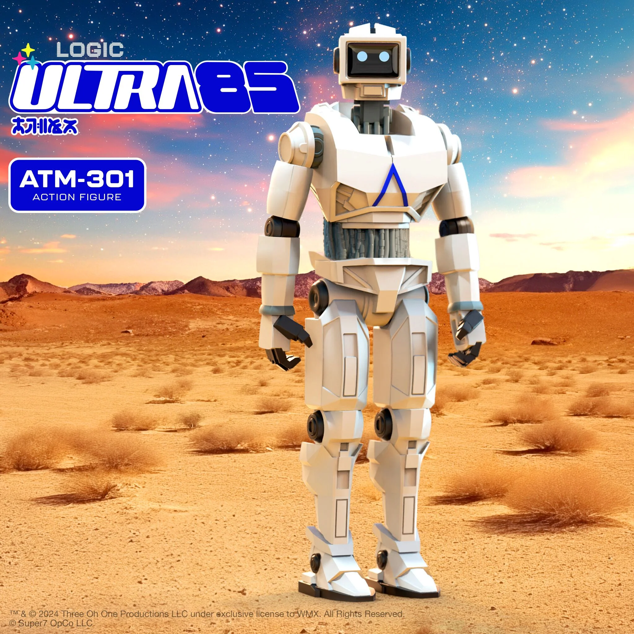 Logic ReAction Figures Wave 01 - ATM-301 (Ultra 85) 3 Logic ReAction Figures Wave 01 - ATM-301 (Ultra 85)