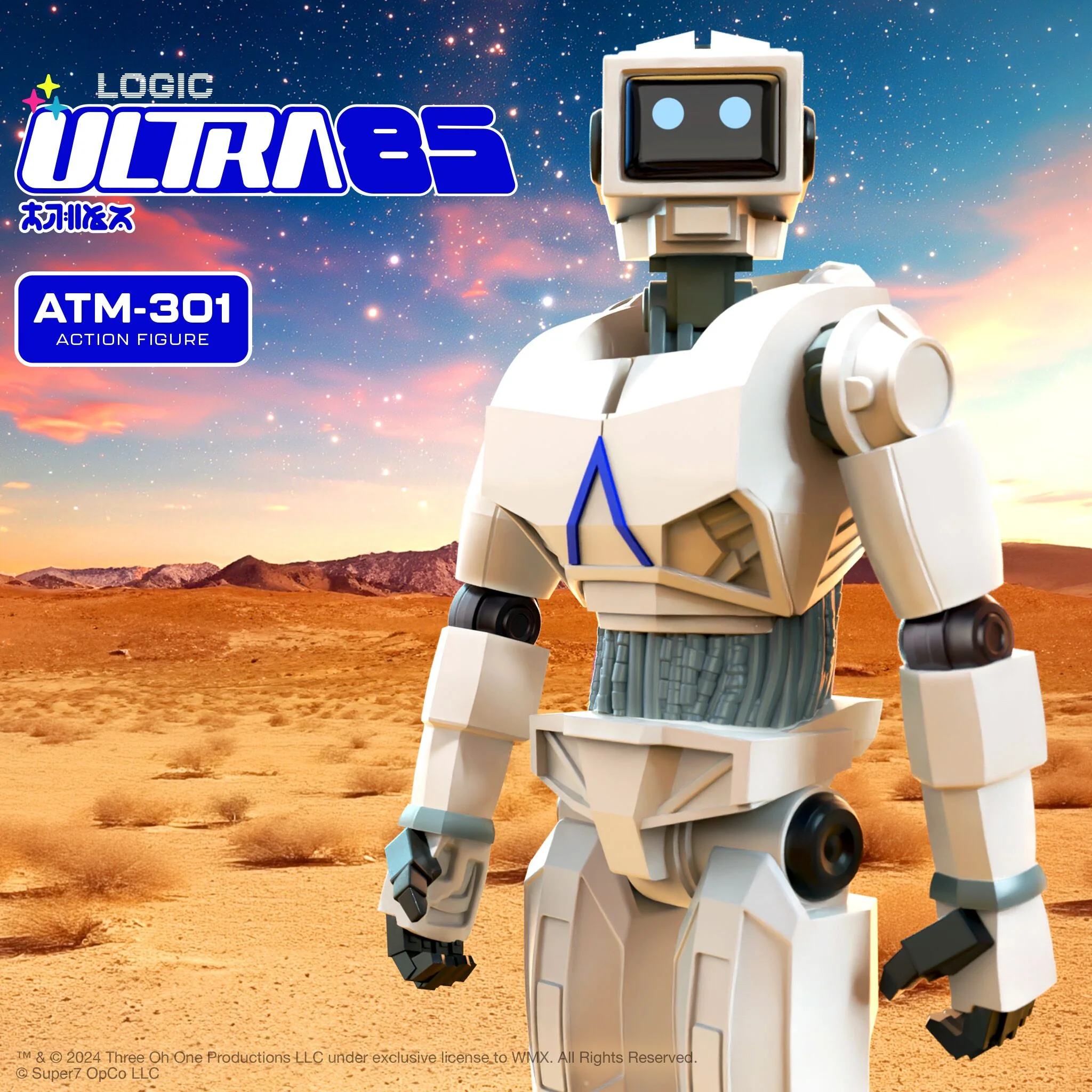 Logic ReAction Figures Wave 01 - ATM-301 (Ultra 85) 4 Logic ReAction Figures Wave 01 - ATM-301 (Ultra 85)