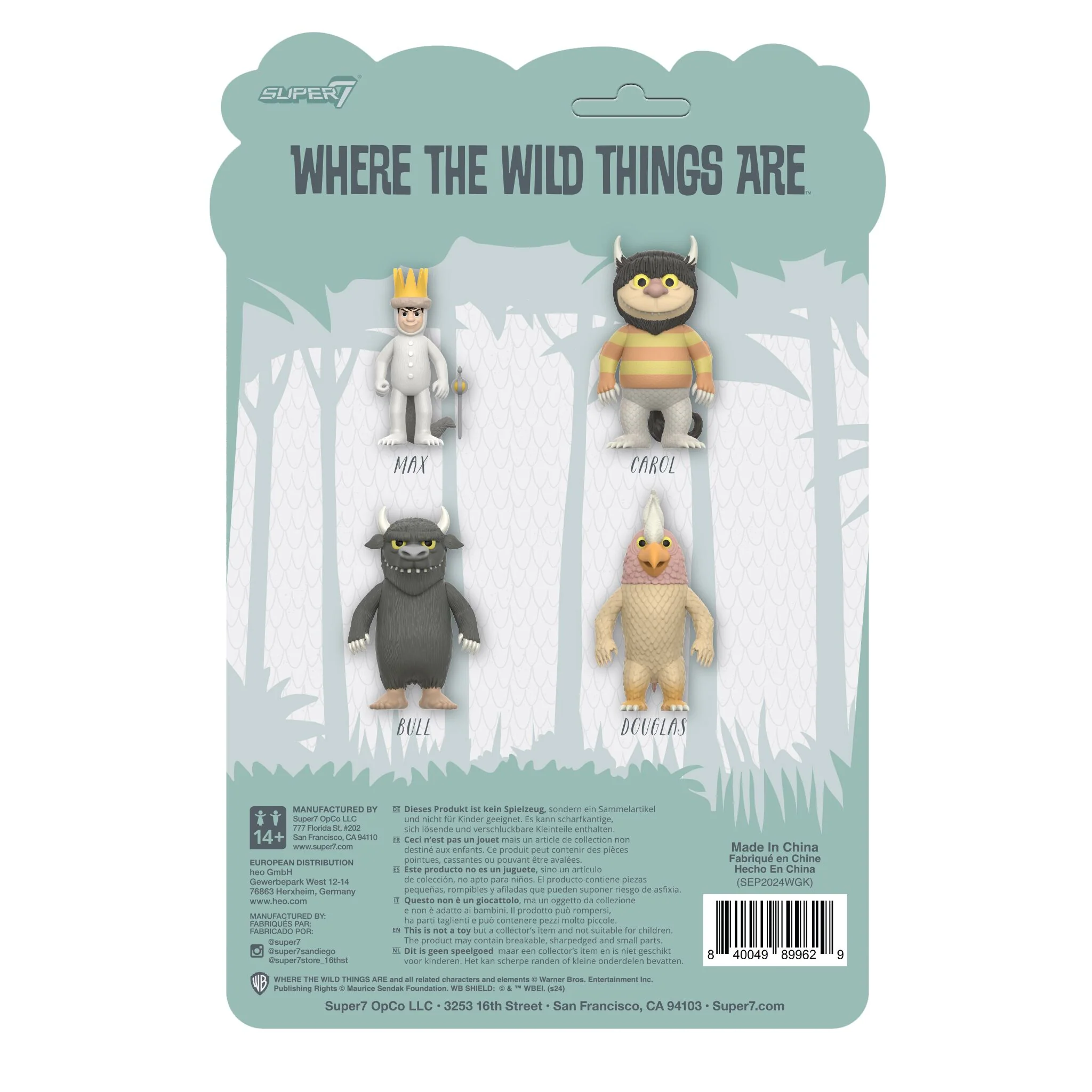 Where The Wild Things Are ReAction Figures Wave 01 - Douglas (Monster) 5 Where The Wild Things Are ReAction Figures Wave 01 - Douglas (Monster)