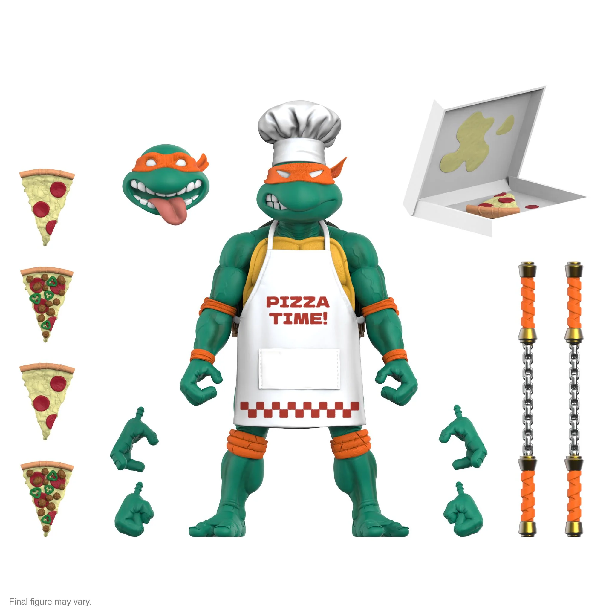 Teenage Mutant Ninja Turtles ULTIMATES! - Michelangelo (Pizza Chef) 7 Teenage Mutant Ninja Turtles ULTIMATES! - Michelangelo (Pizza Chef)