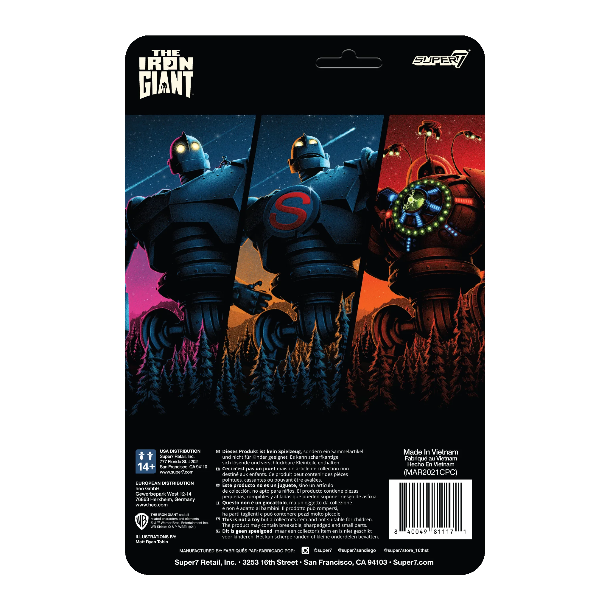 The Iron Giant ReAction Figure - Attack Giant 4 The Iron Giant ReAction Figure - Attack Giant