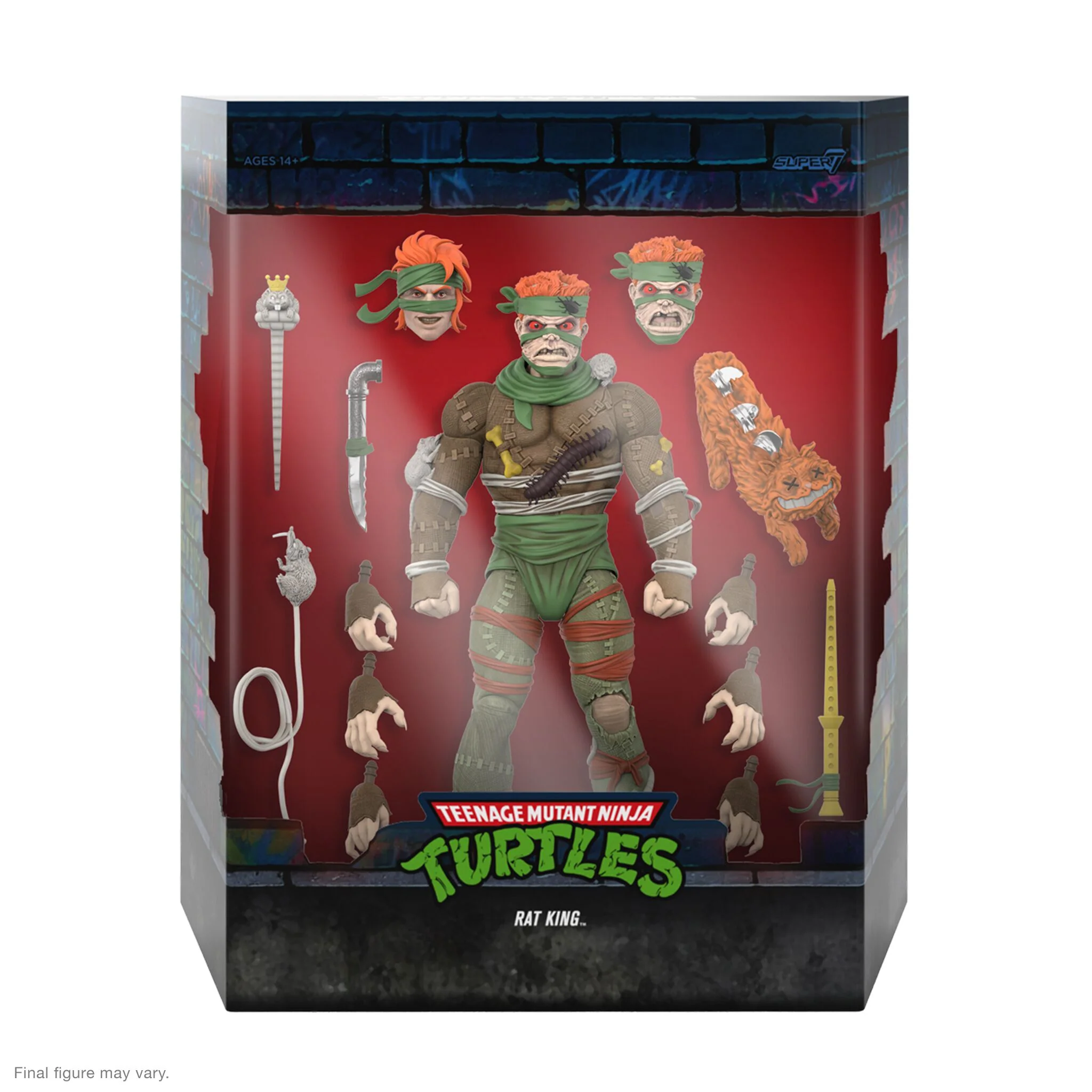 Teenage Mutant Ninja Turtles ULTIMATES! Wave 11 - Rat King 4 Teenage Mutant Ninja Turtles ULTIMATES! Wave 11 - Rat King