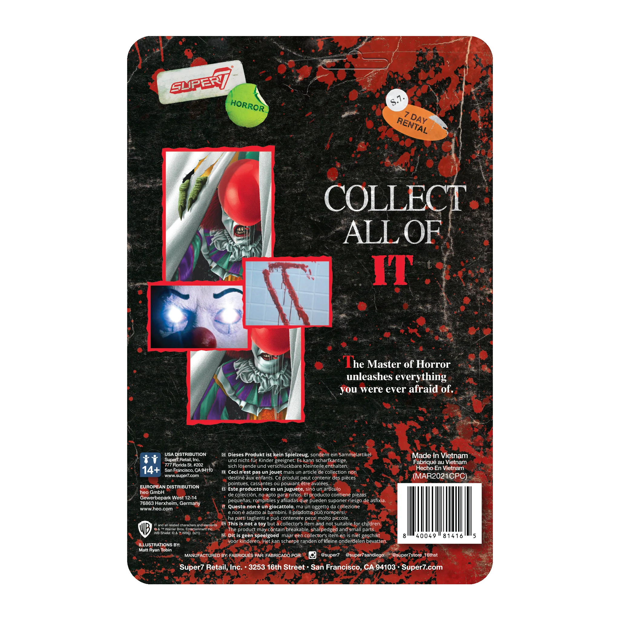 IT Reaction Figure - Pennywise (Clown) 4 IT Reaction Figure - Pennywise (Clown)